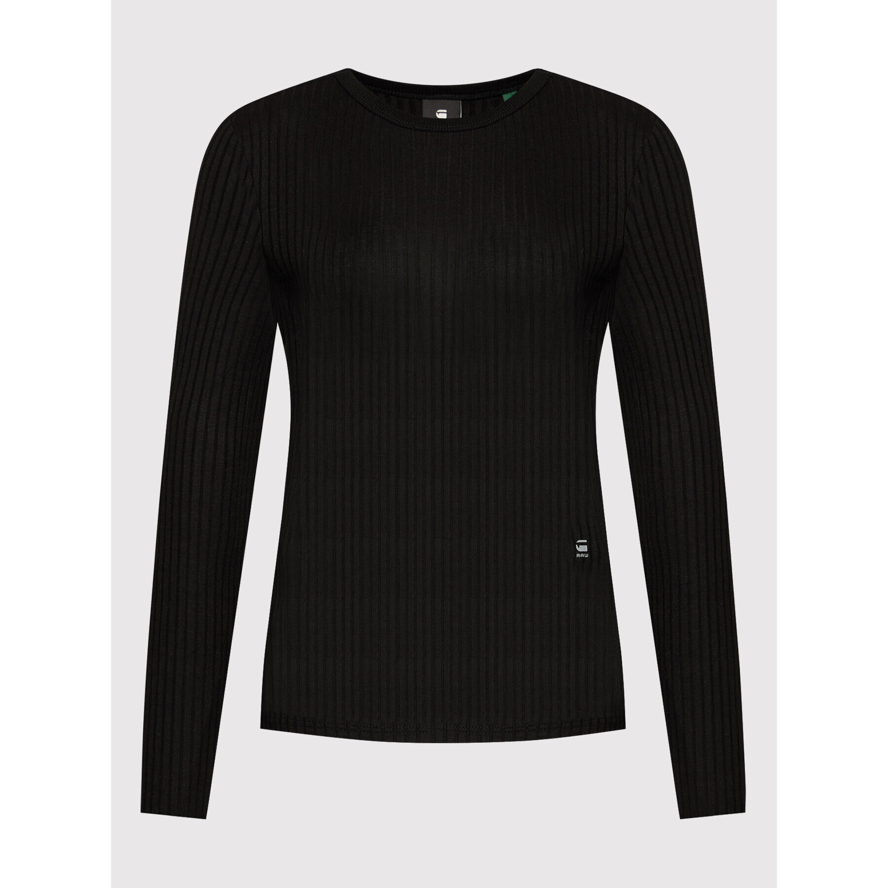 G-Star Raw Блуза Rib D19903-C794-6484 Черен Slim Fit - Pepit.bg