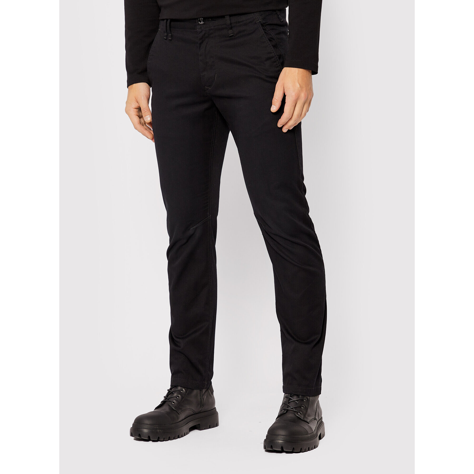 G-Star Raw Чино панталони Vetar D14027-C072-6484 Черен Slim Fit - Pepit.bg