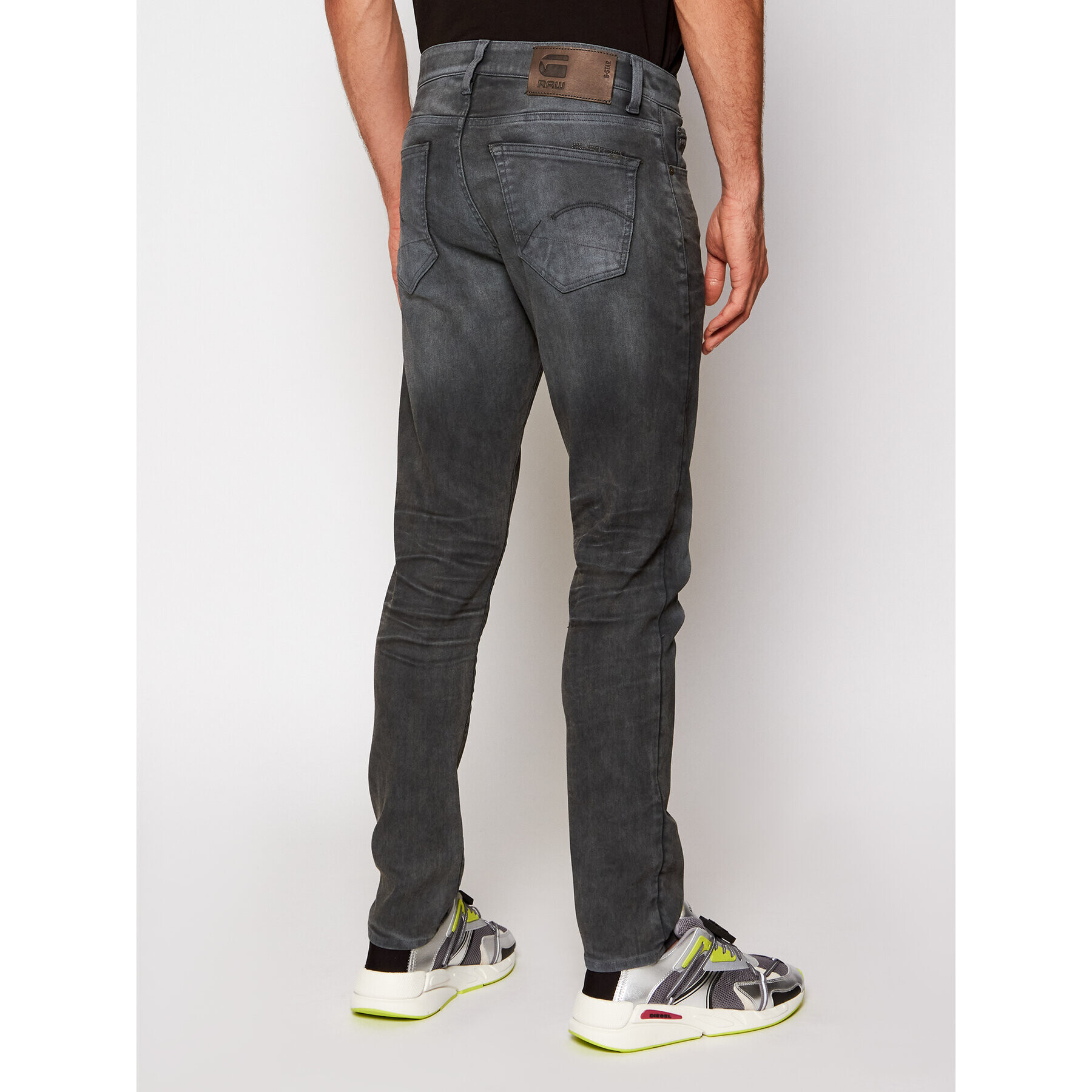 G-Star Raw Дънки 3301 51001-7863-3143 Сив Slim Fit - Pepit.bg