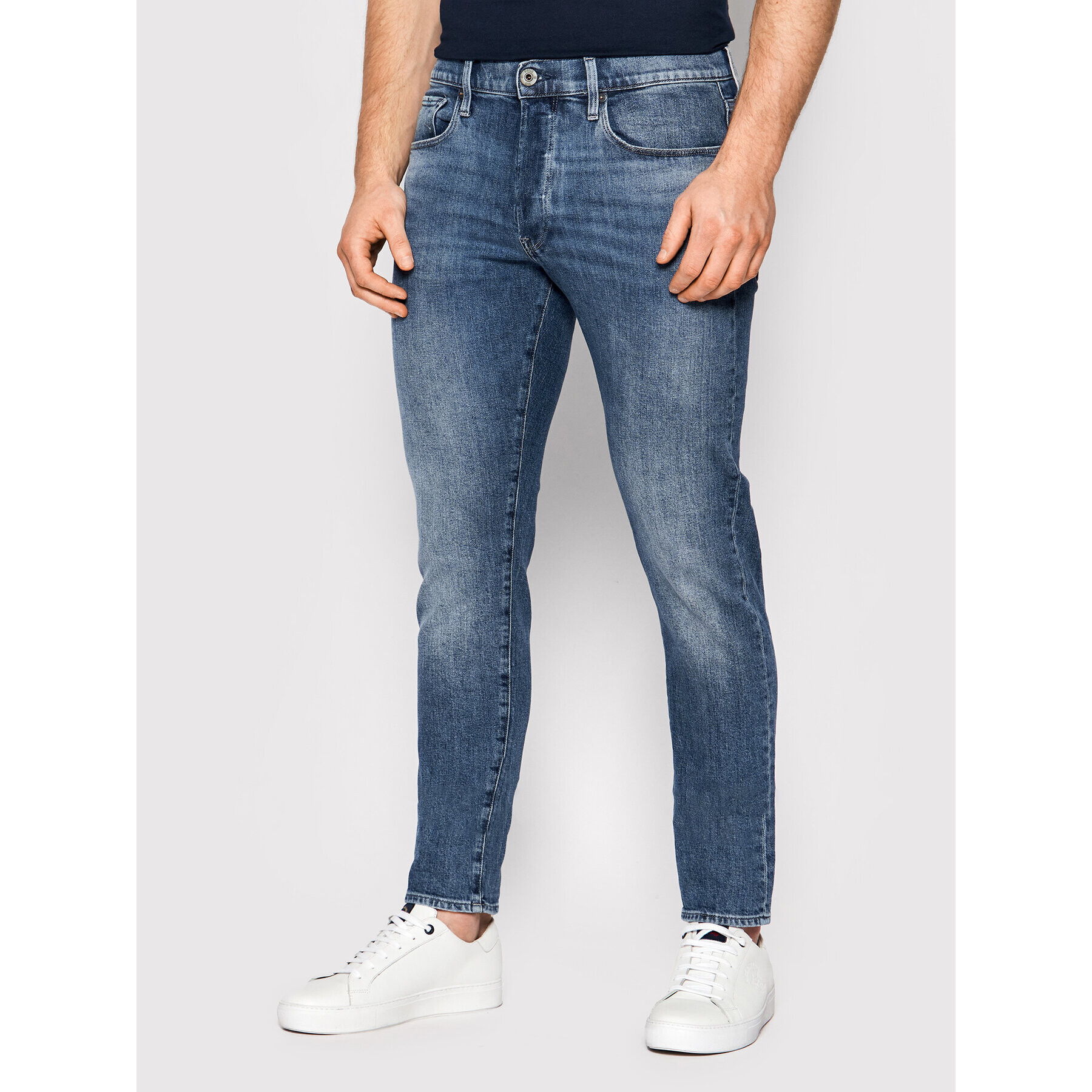 G-Star Raw Дънки 3301 51001-C911-C767 Син Slim Fit - Pepit.bg