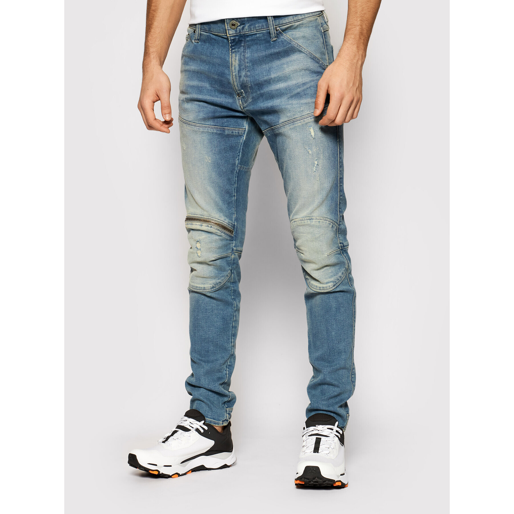 G-Star Raw Дънки 5620 3D D01252-8968-C470 Син Skinny Fit - Pepit.bg