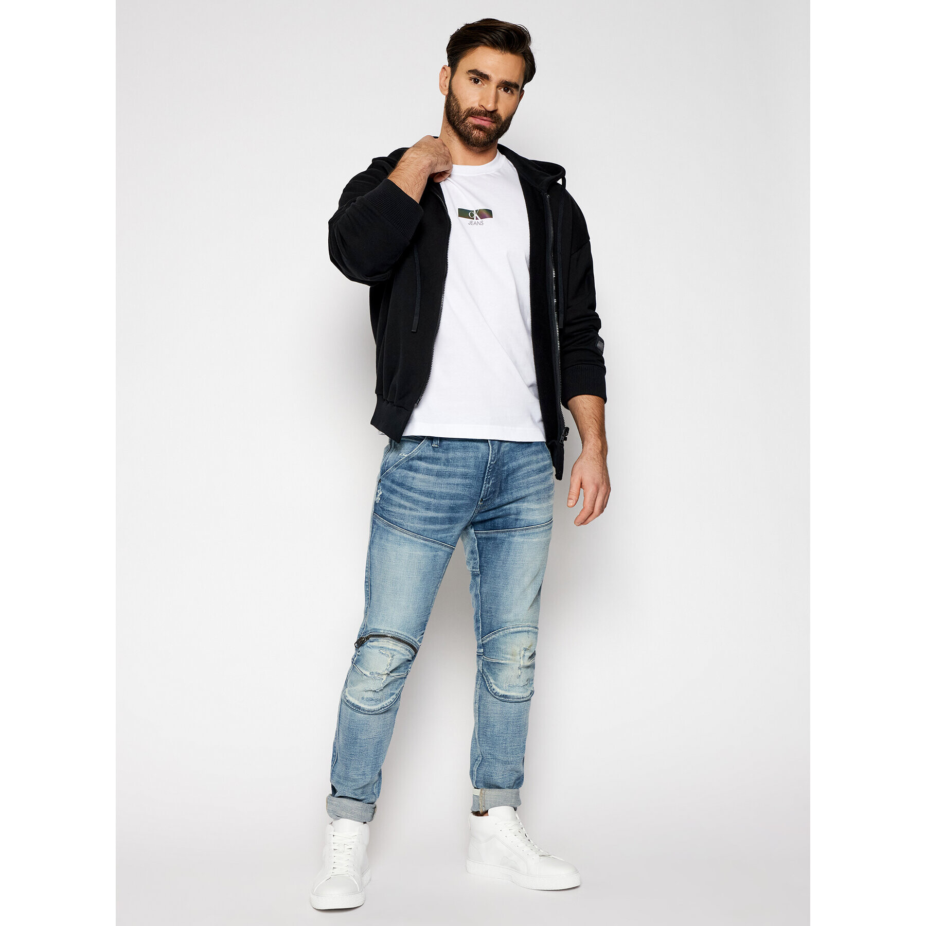 G-Star Raw Дънки 5620 3D D01252-C051-C278 Син Skinny Fit - Pepit.bg