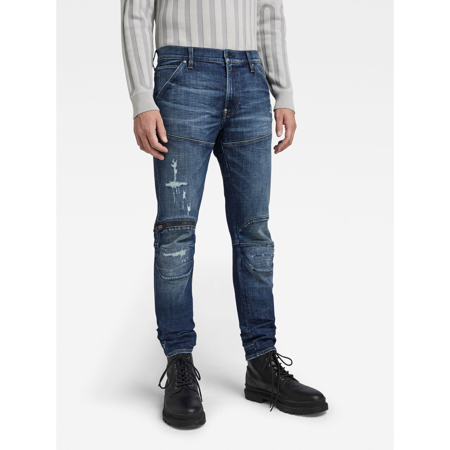 G-Star Raw Дънки D01252-C051-D333 Син Skinny Fit - Pepit.bg