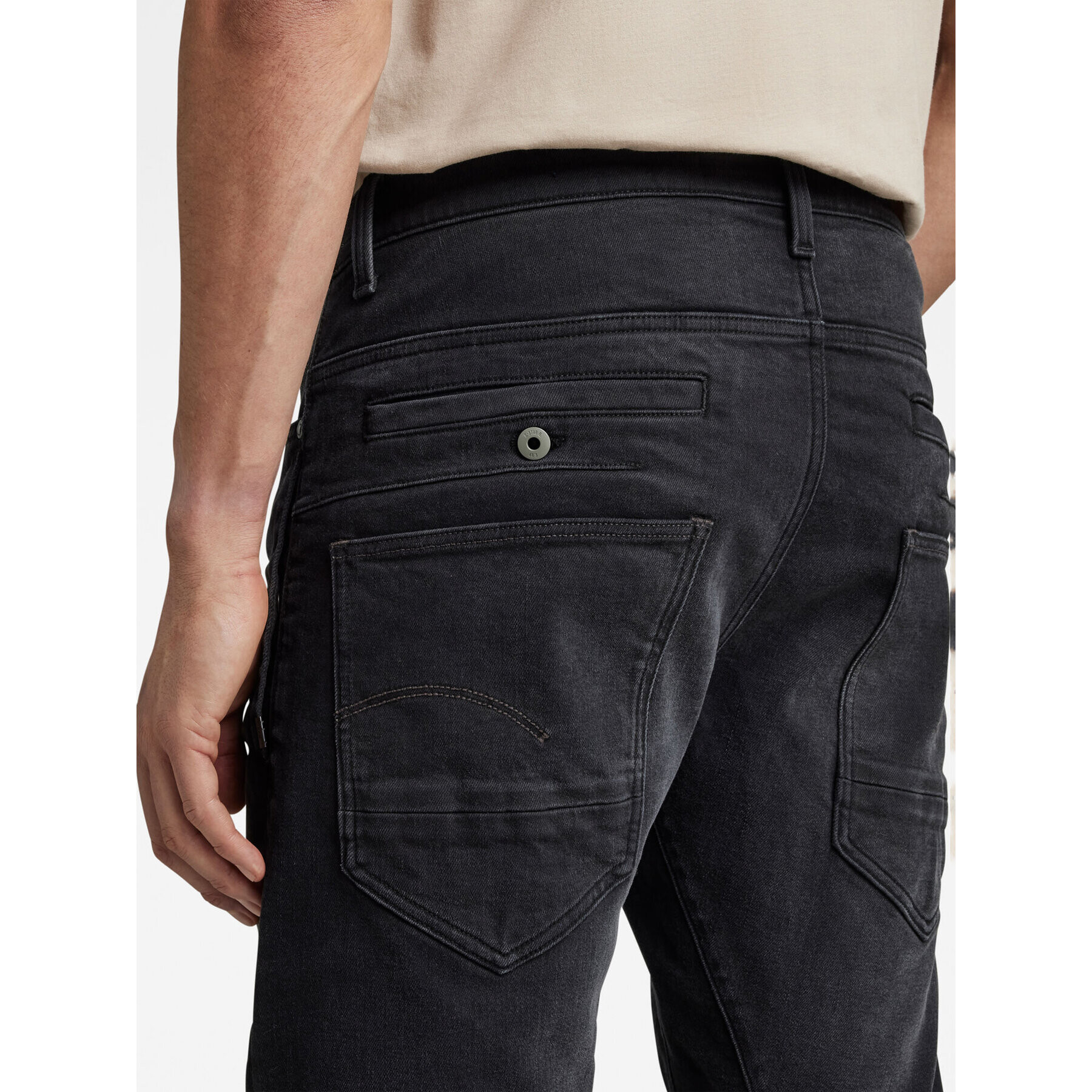 G-Star Raw Дънки D05385-C910-C942 Черен Slim Fit - Pepit.bg