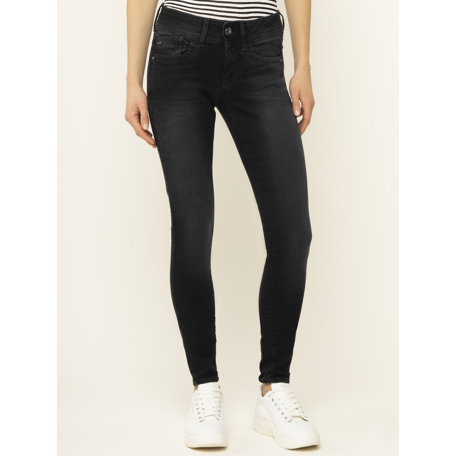 G-Star Raw Дънки D06746-B472-A799 Черен Skinny Fit - Pepit.bg