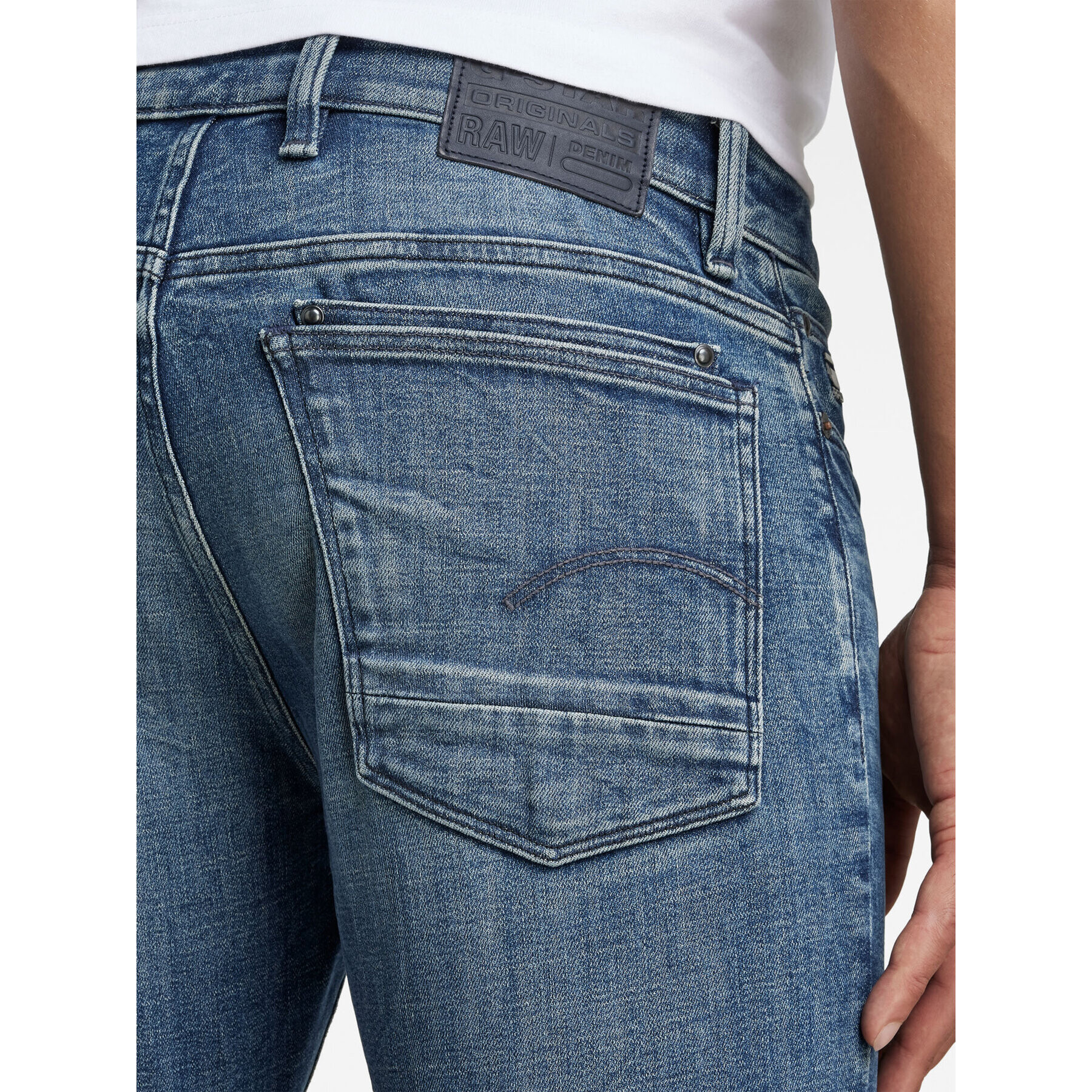 G-Star Raw Дънки D17235-C051-C606 Син Skinny Fit - Pepit.bg