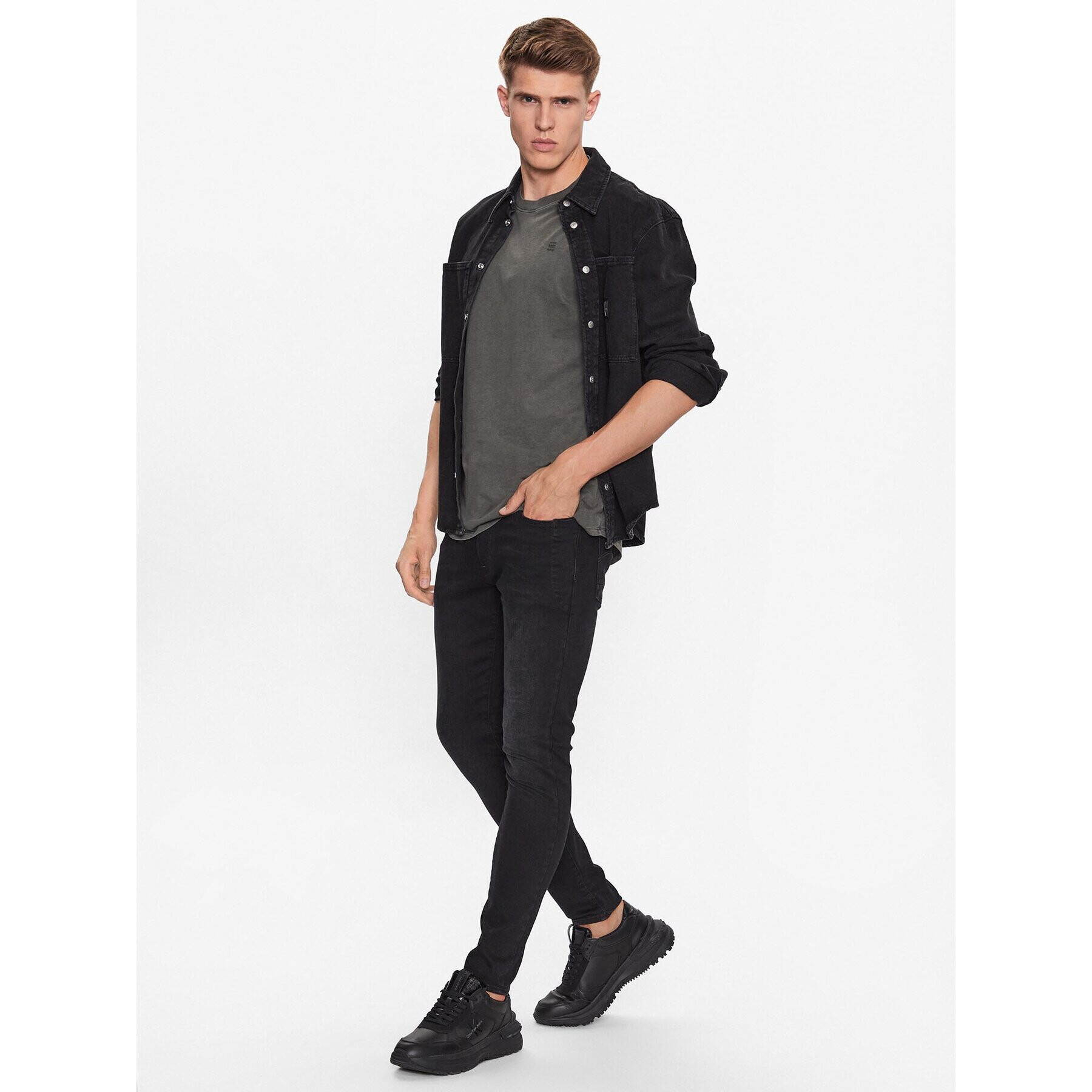 G-Star Raw Дънки D17235-C910-C942 Черен Slim Fit - Pepit.bg