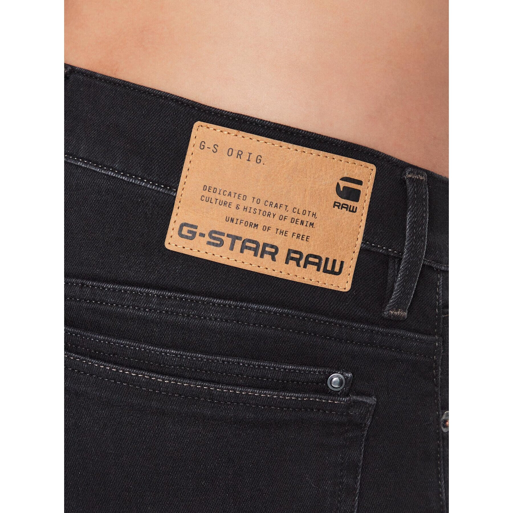 G-Star Raw Дънки D17235-C910-C942 Черен Slim Fit - Pepit.bg