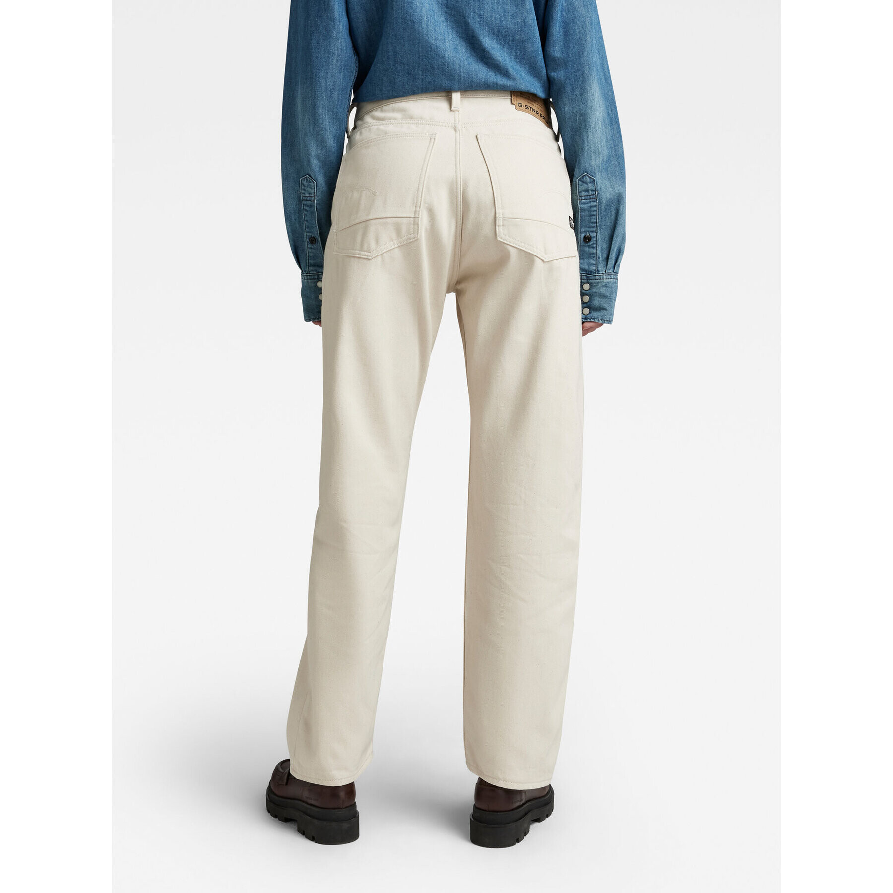 G-Star Raw Дънки D21081-D300-159 Екрю Loose Fit - Pepit.bg