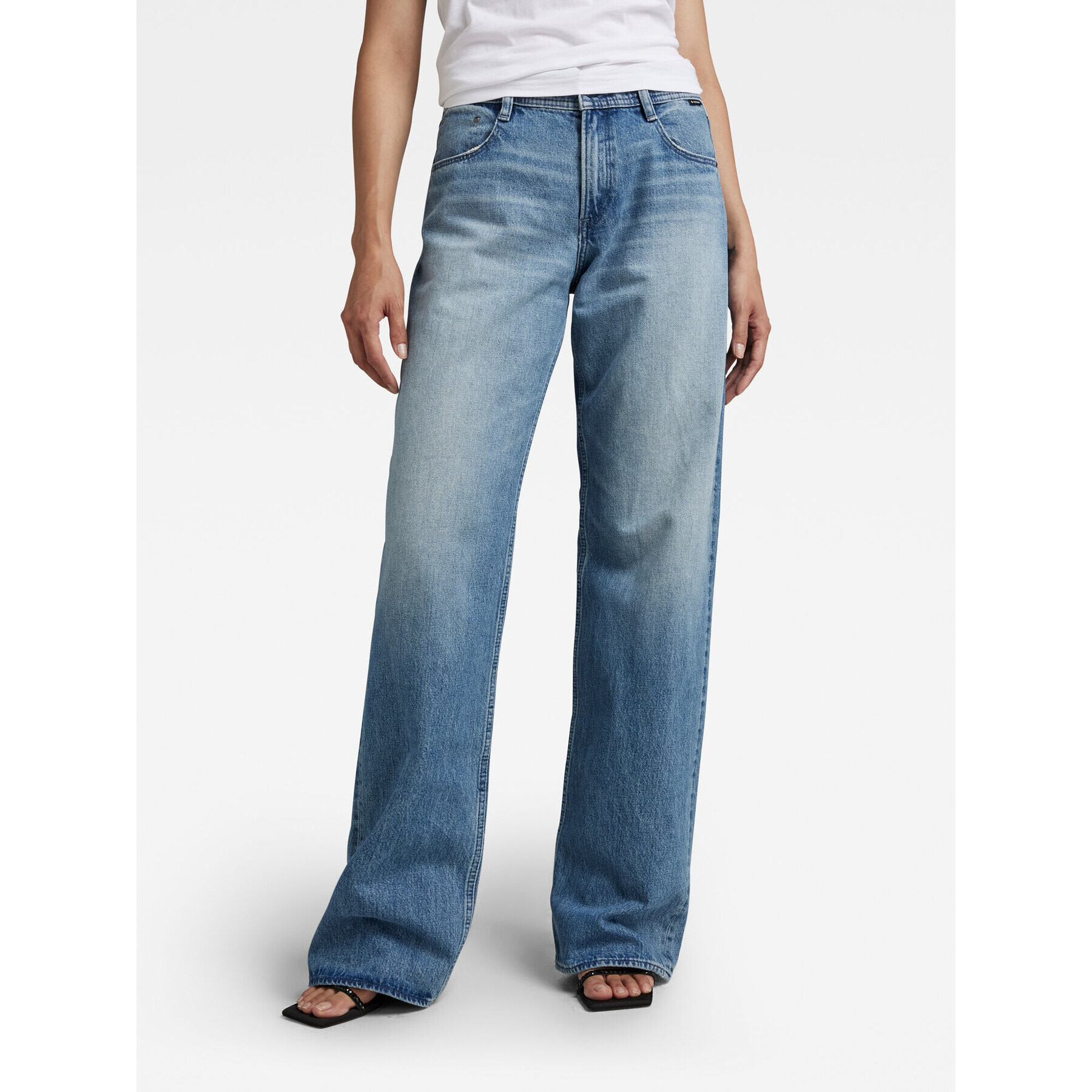G-Star Raw Дънки D22889-D317-C947 Син Loose Fit - Pepit.bg