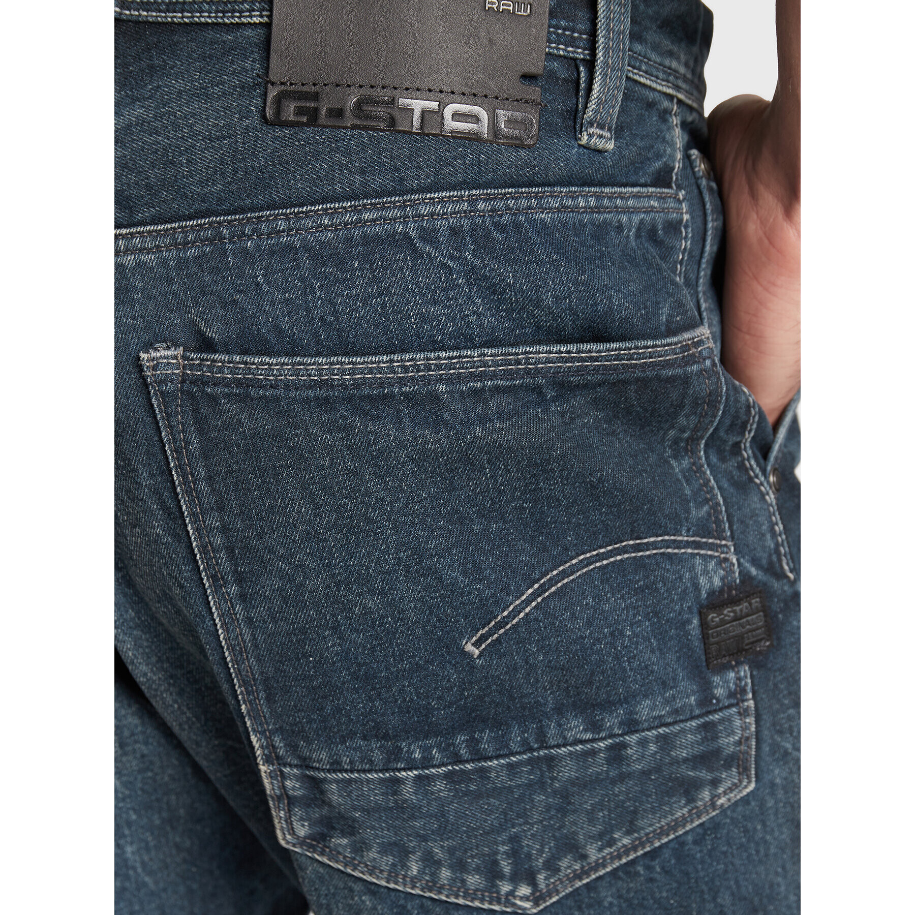 G-Star Raw Дънки Grip 3D D19928-D243-D325 Тъмносин Relaxed Fit - Pepit.bg