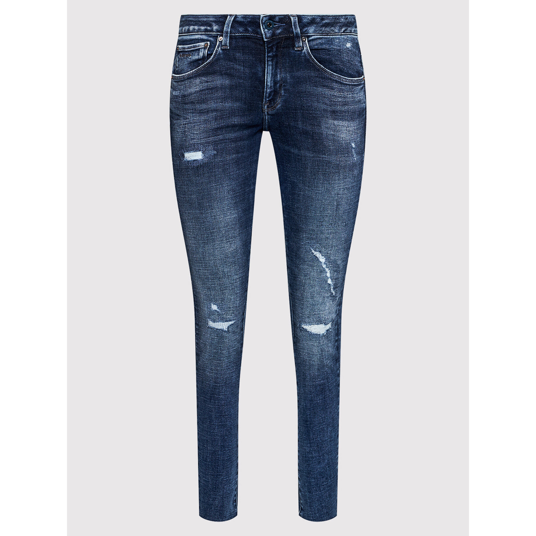 G-Star Raw Дънки Heavy Elto Pure D20059-C051-C668 Тъмносин Skinny Fit - Pepit.bg