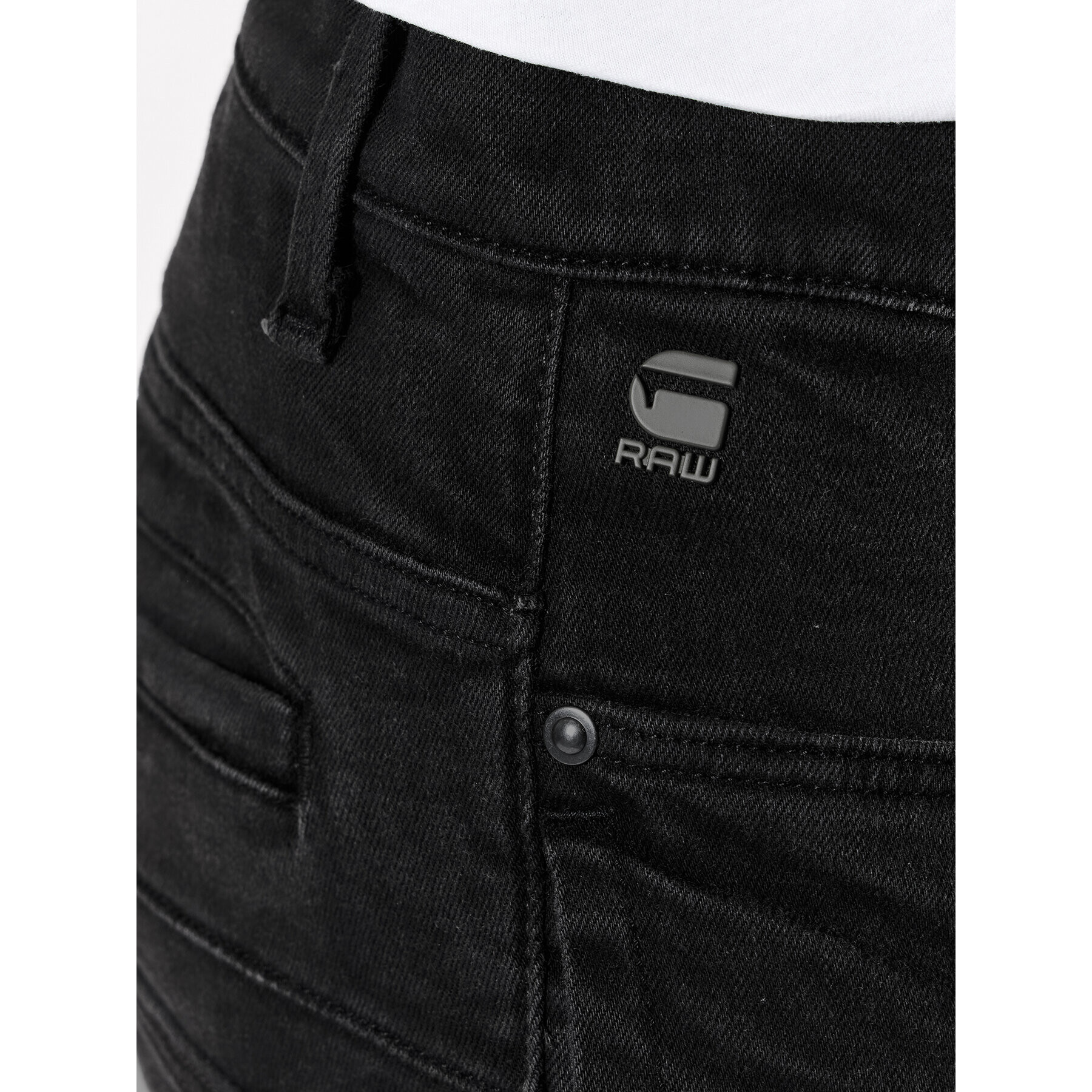 G-Star Raw Дънкови шорти D-Staq D10064-B479-C942 Черен Slim Fit - Pepit.bg