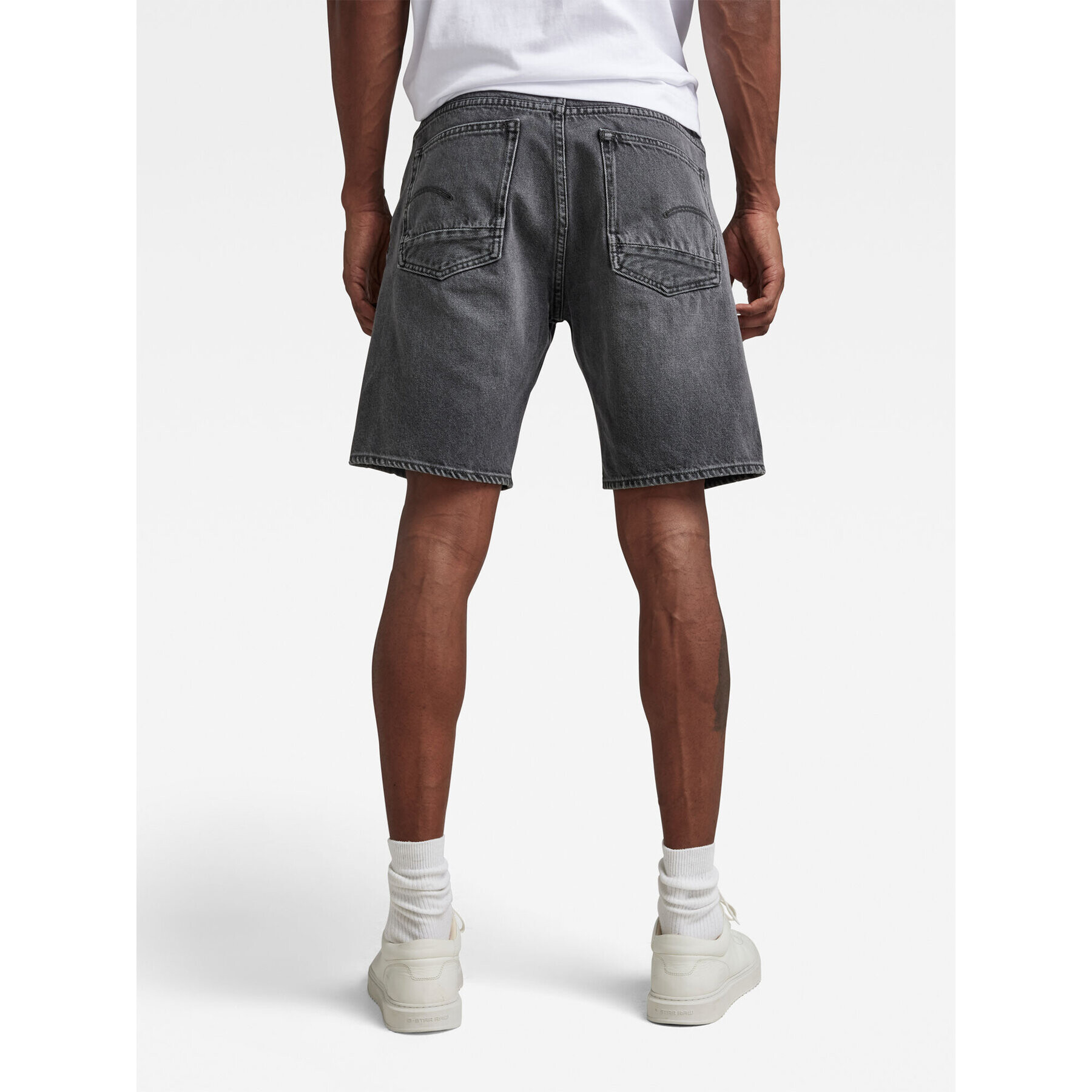 G-Star Raw Дънкови шорти D20776-D291-C778 Сив Regular Fit - Pepit.bg