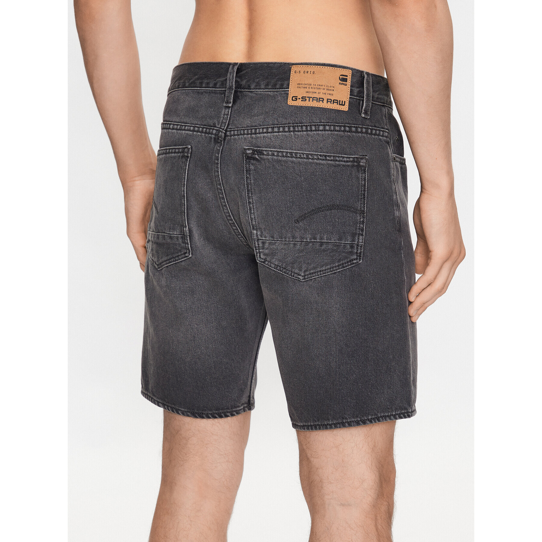 G-Star Raw Дънкови шорти D20776-D291-C778 Сив Regular Fit - Pepit.bg