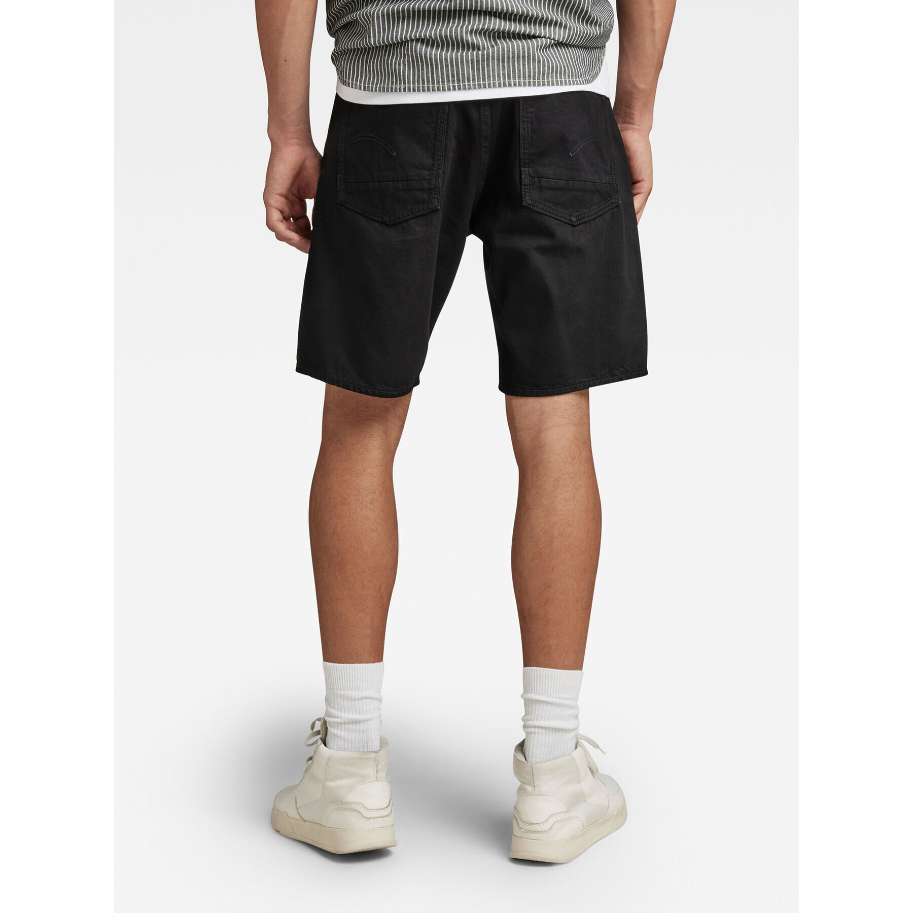 G-Star Raw Дънкови шорти D20776-D304-A810 Черен Regular Fit - Pepit.bg