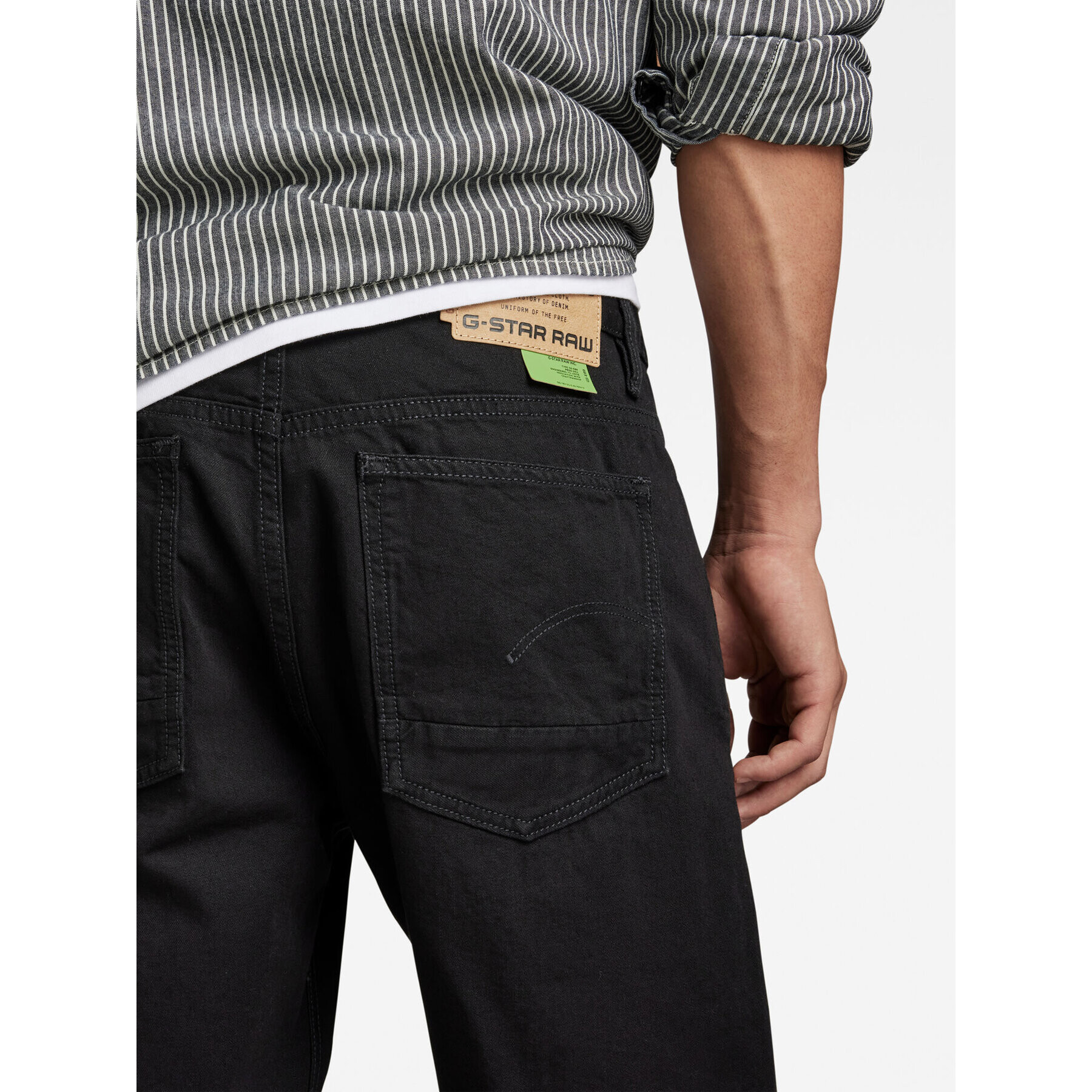 G-Star Raw Дънкови шорти D20776-D304-A810 Черен Regular Fit - Pepit.bg