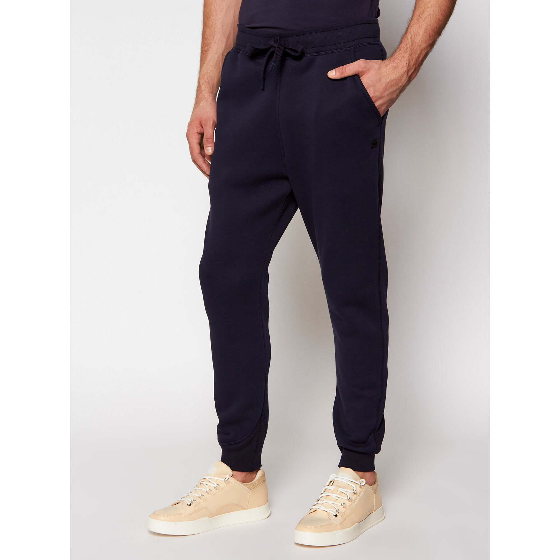 G-Star Raw Долнище анцуг Premium Core D15653-C235-6067 Тъмносин Slim Fit - Pepit.bg