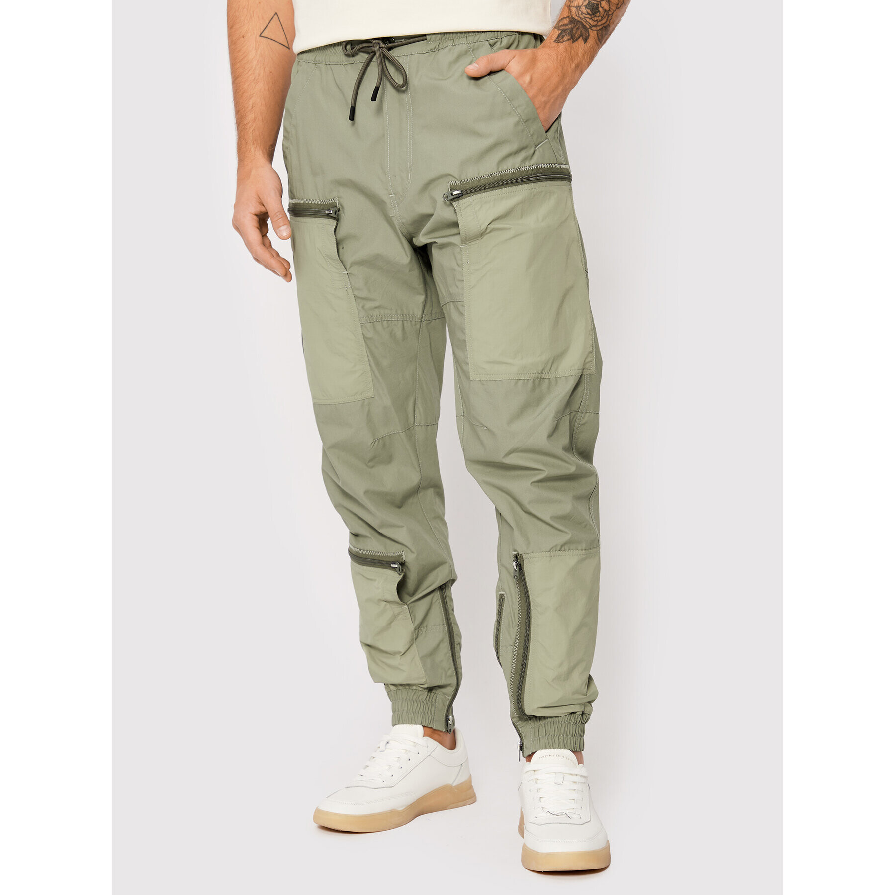 G-Star Raw Джогъри 3D Pm D22516-C973-2199 Зелен Relaxed Fit - Pepit.bg