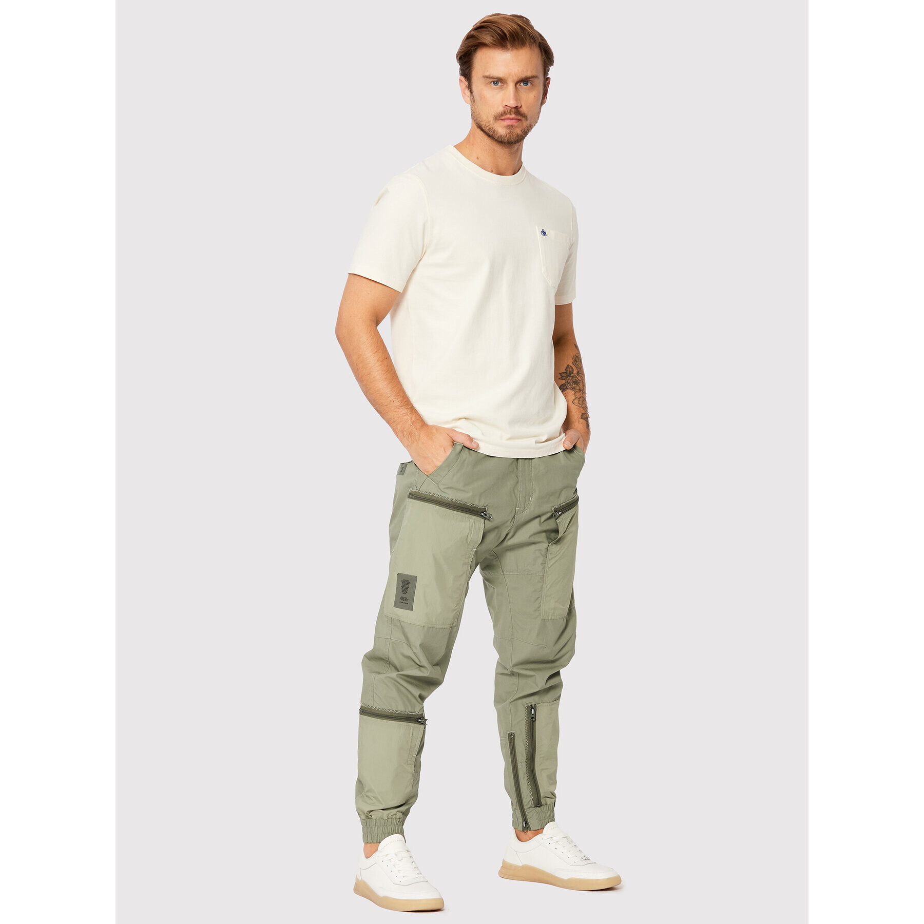 G-Star Raw Джогъри 3D Pm D22516-C973-2199 Зелен Relaxed Fit - Pepit.bg