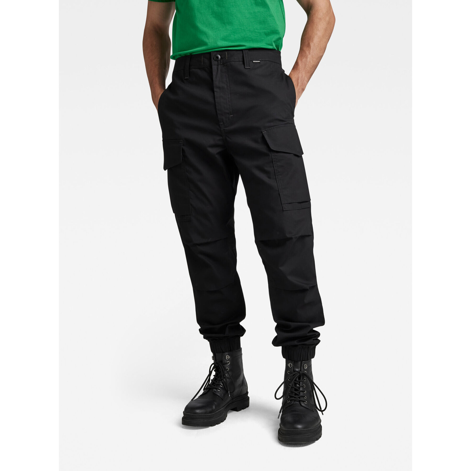 G-Star Raw Джогъри Combat D22556-D387-6484 Черен Relaxed Fit - Pepit.bg