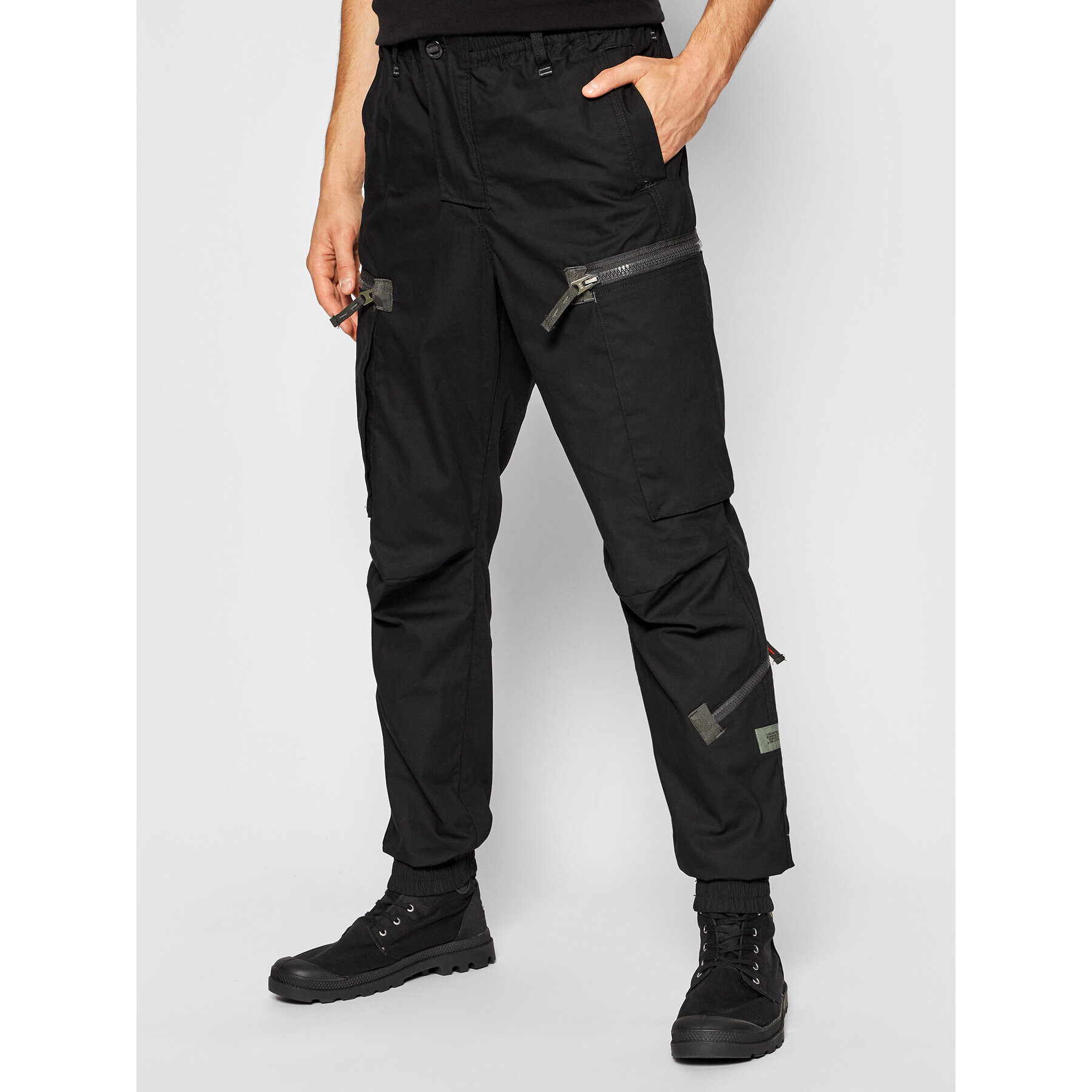 G-Star Raw Джогъри Flight RCT Cargo D20151-9288-6484 Черен Relaxed Fit - Pepit.bg