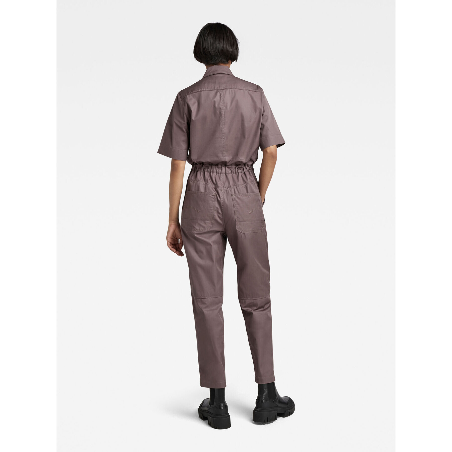 G-Star Raw Гащеризон D22536-D194-4751 Кафяв Regular Fit - Pepit.bg