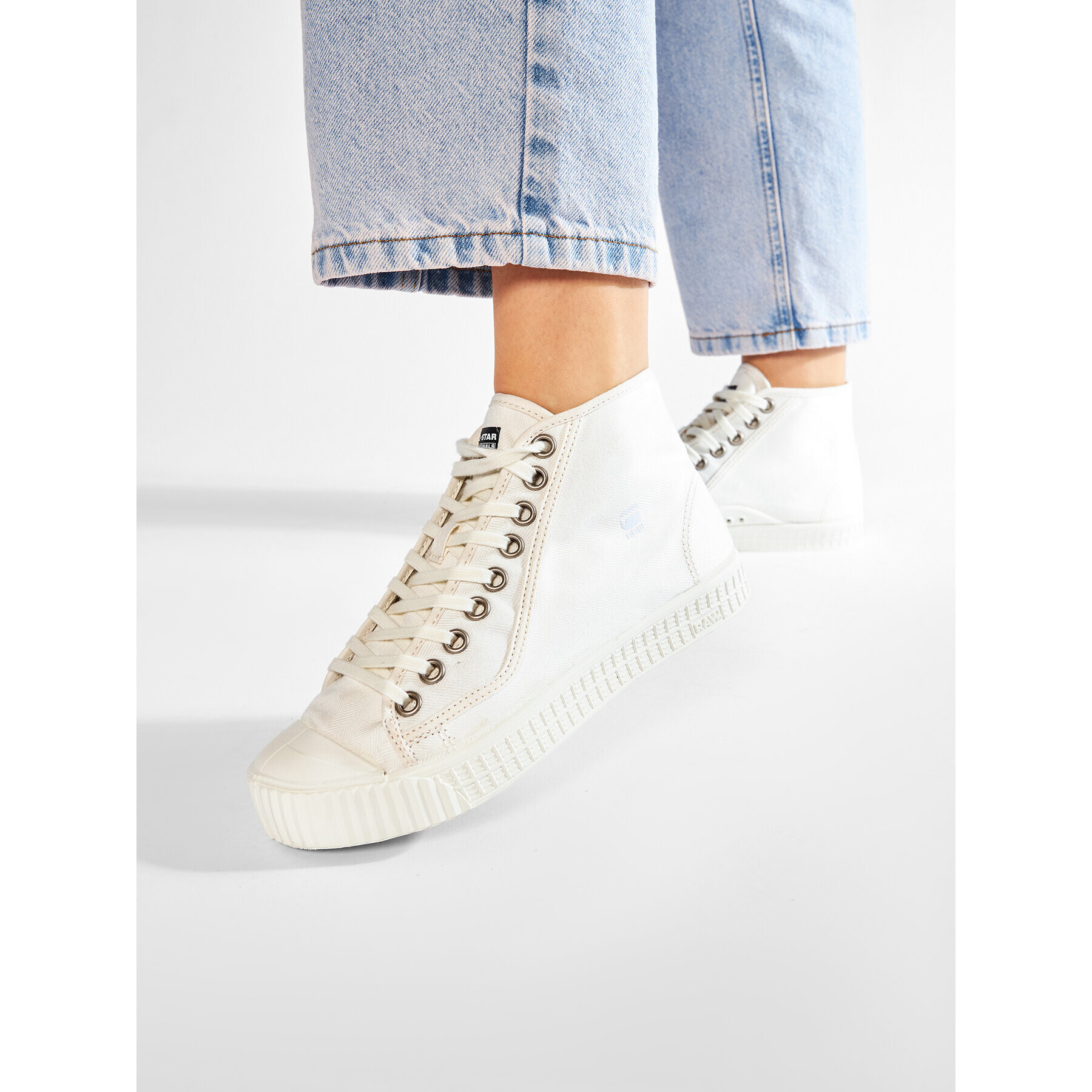 G-Star Raw Кецове Rovulc Hb Mid D07670-8715-110 Бял - Pepit.bg