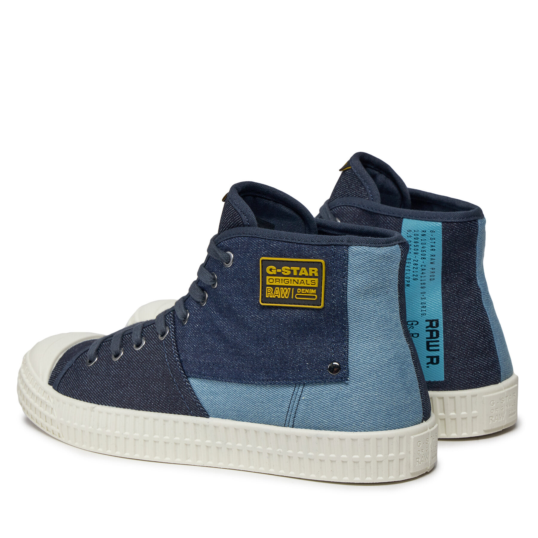 G-Star Raw Кецове Rovulc III Mid Dnm 2342 001730 Тъмносин - Pepit.bg