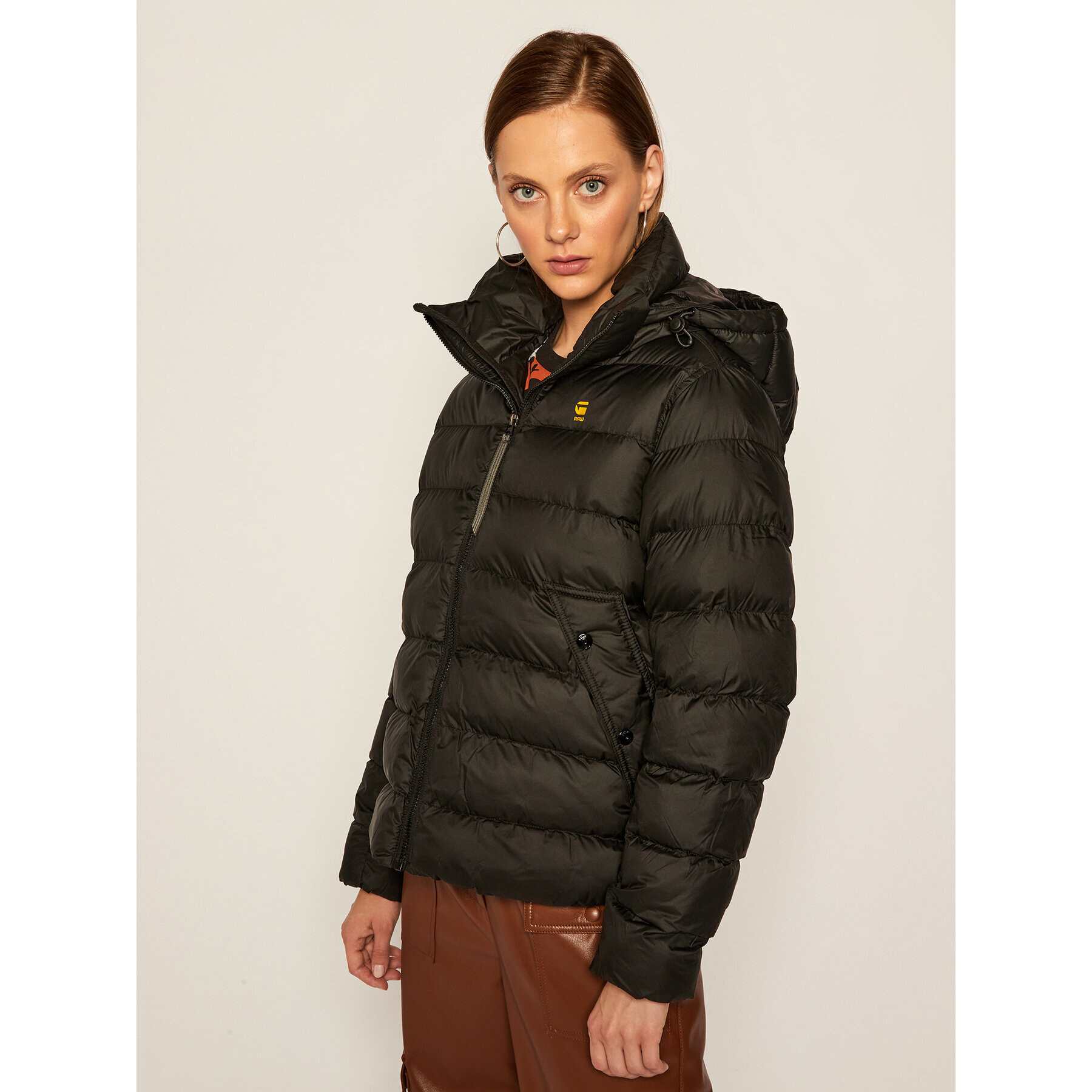 G-Star Raw Пухено яке Whistler Hdd Puffer D17486-B958-6484 Черен Regular Fit - Pepit.bg