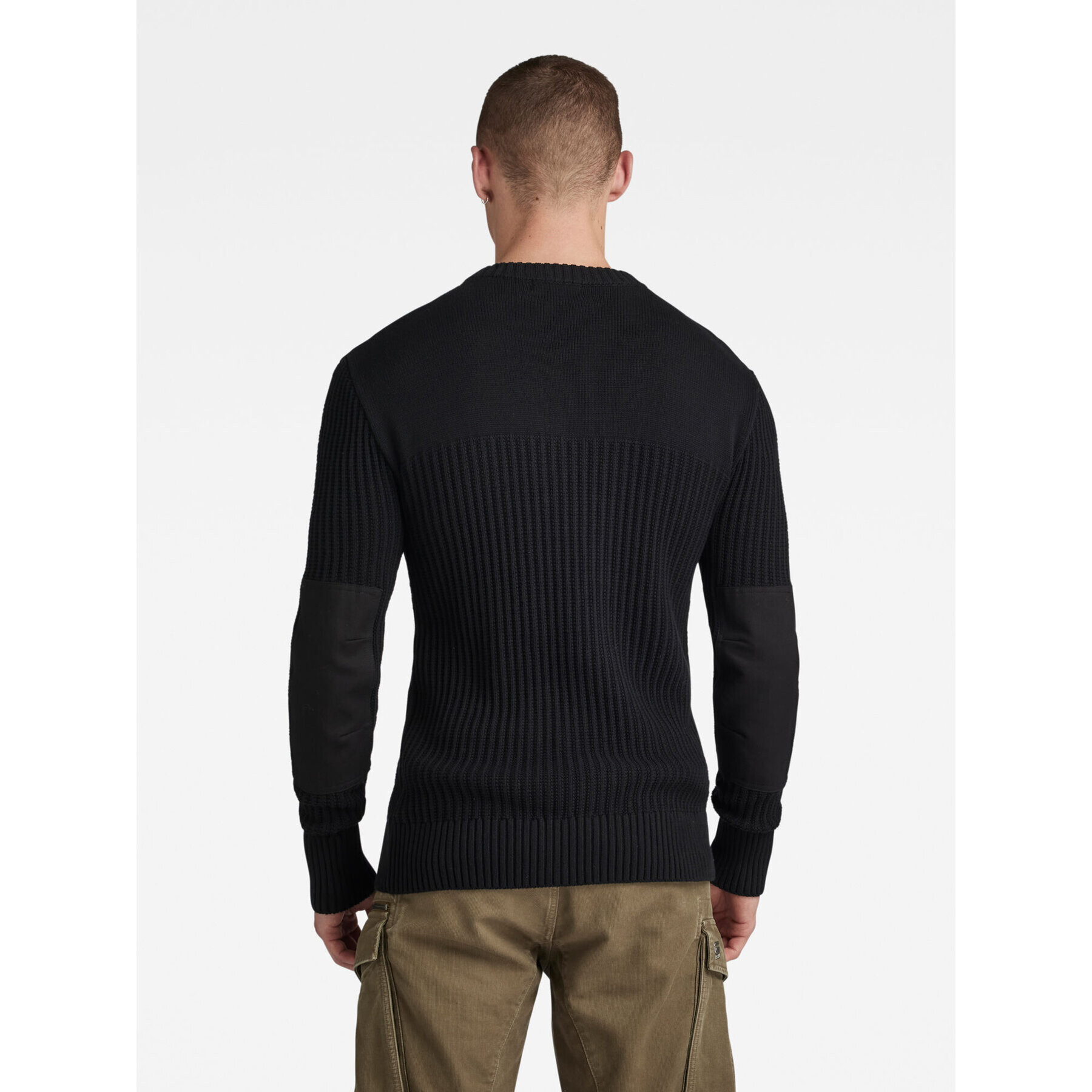 G-Star Raw Пуловер Army D23525-D496-6484 Черен Regular Fit - Pepit.bg
