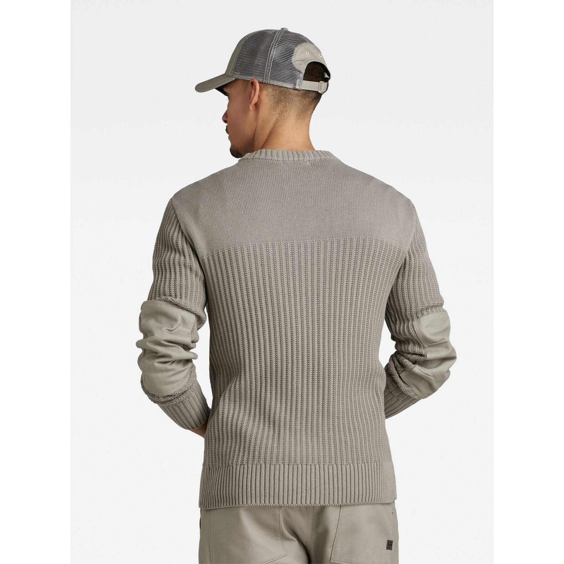 G-Star Raw Пуловер Army D23525-D496-G106 Бежов Regular Fit - Pepit.bg