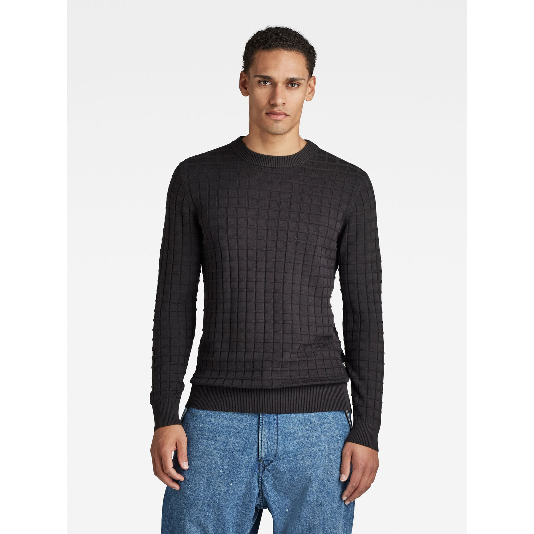 G-Star Raw Пуловер D22348-D167-6484 Черен Slim Fit - Pepit.bg