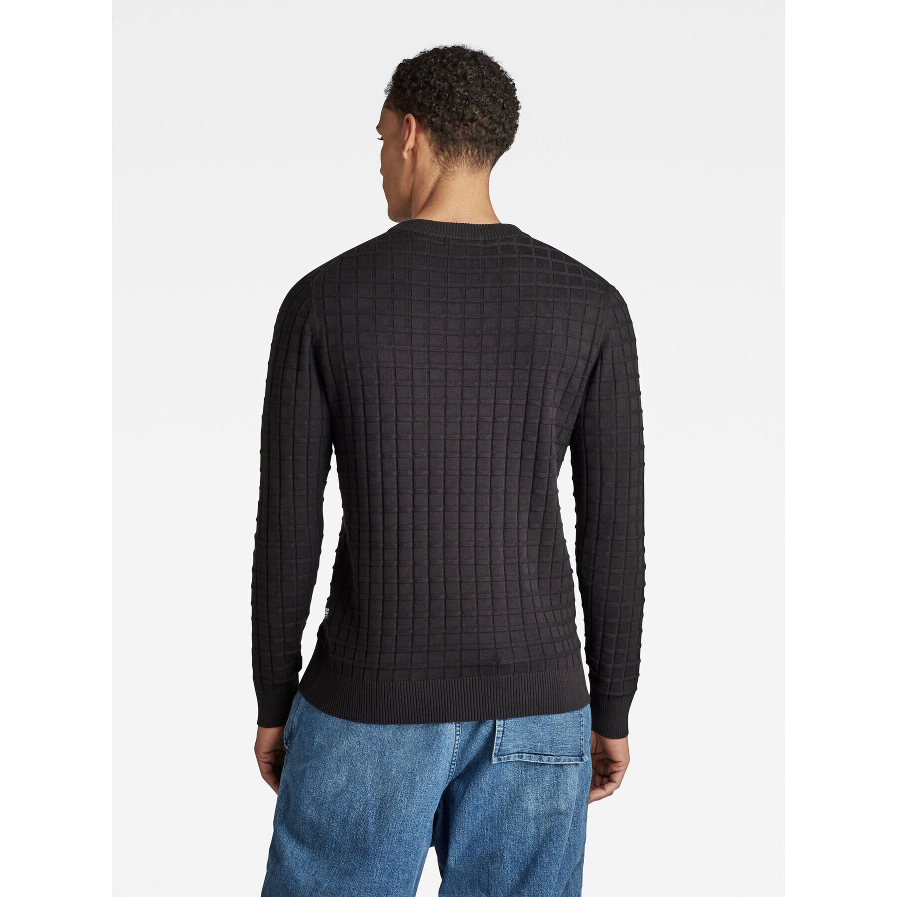 G-Star Raw Пуловер D22348-D167-6484 Черен Slim Fit - Pepit.bg