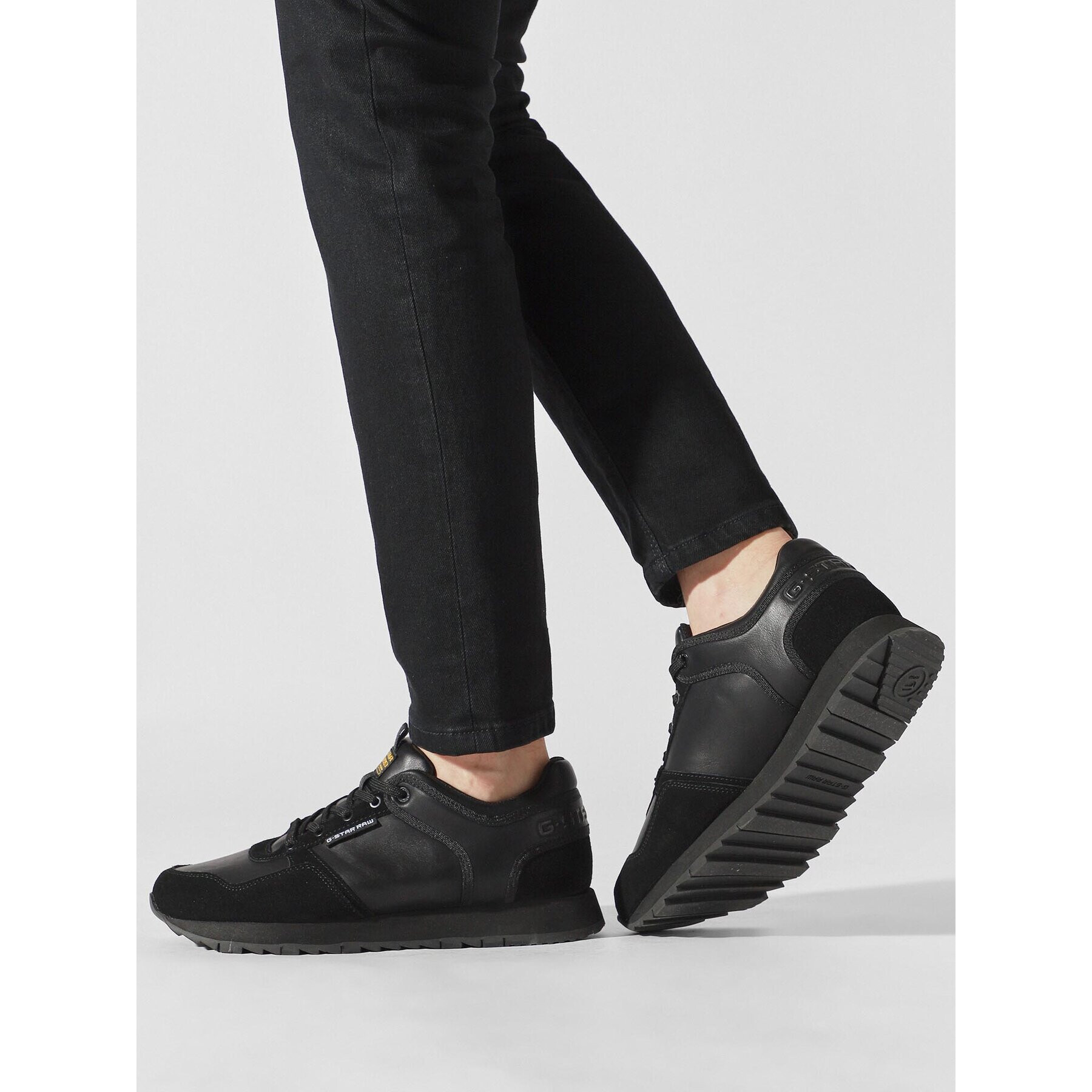 G-Star Raw Сникърси 2142003501-0999 Черен - Pepit.bg