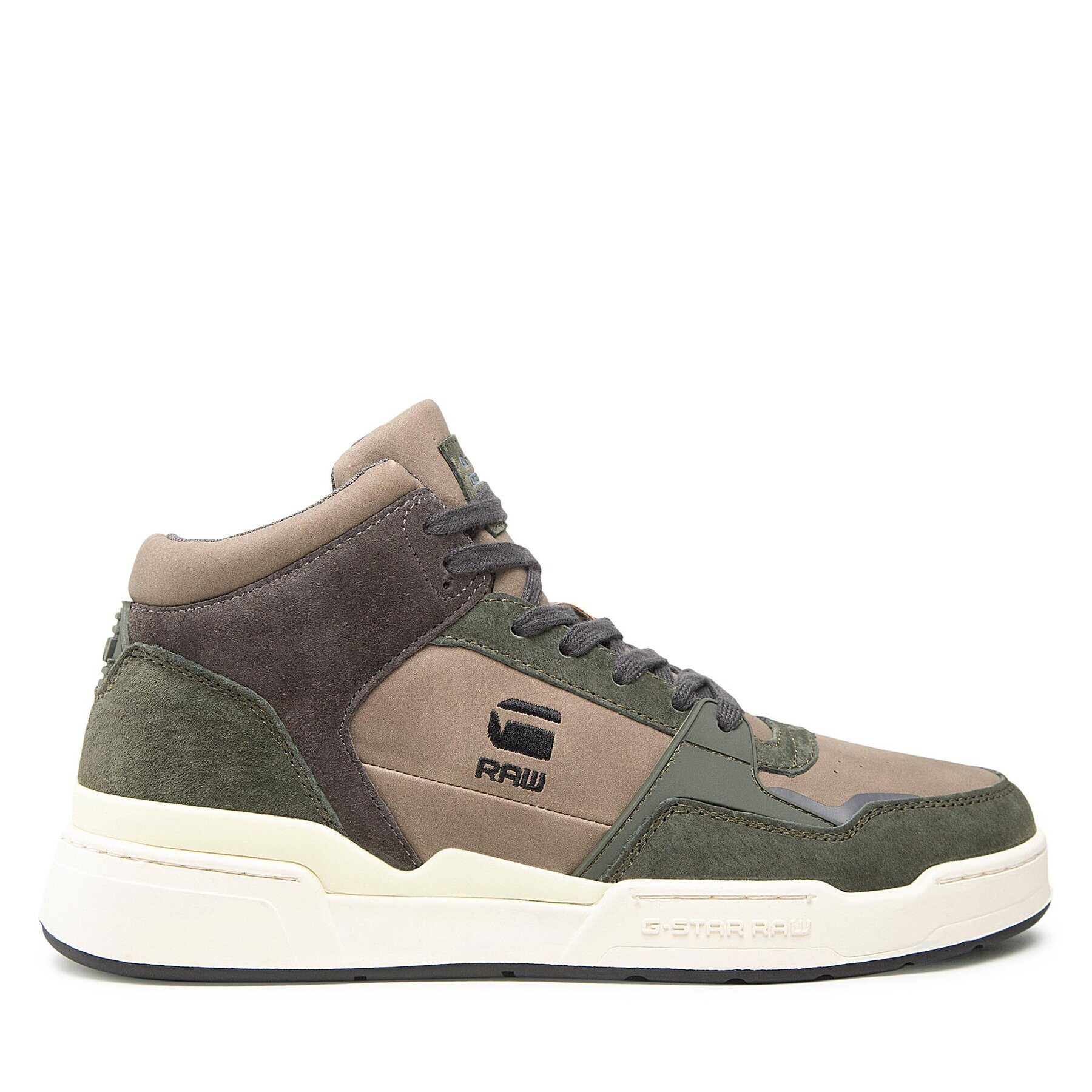 G-Star Raw Сникърси Attaacc Mid Blk M 2242 040716 Каки - Pepit.bg