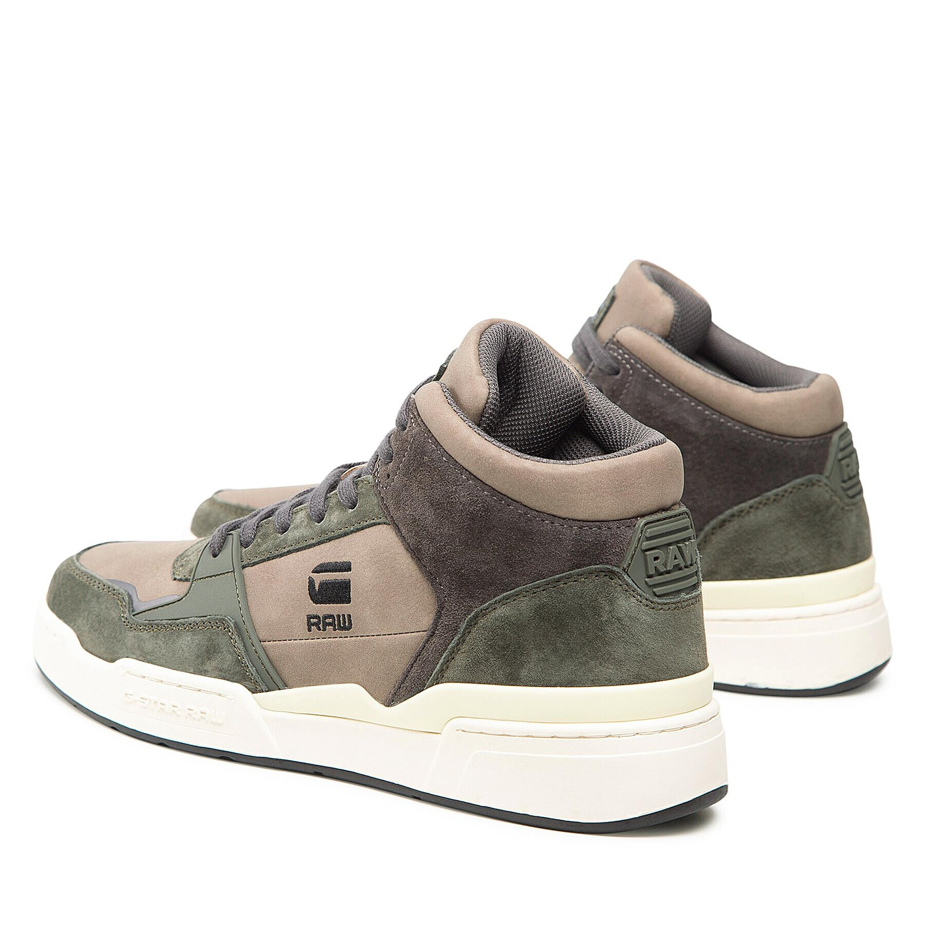 G-Star Raw Сникърси Attaacc Mid Blk M 2242 040716 Каки - Pepit.bg