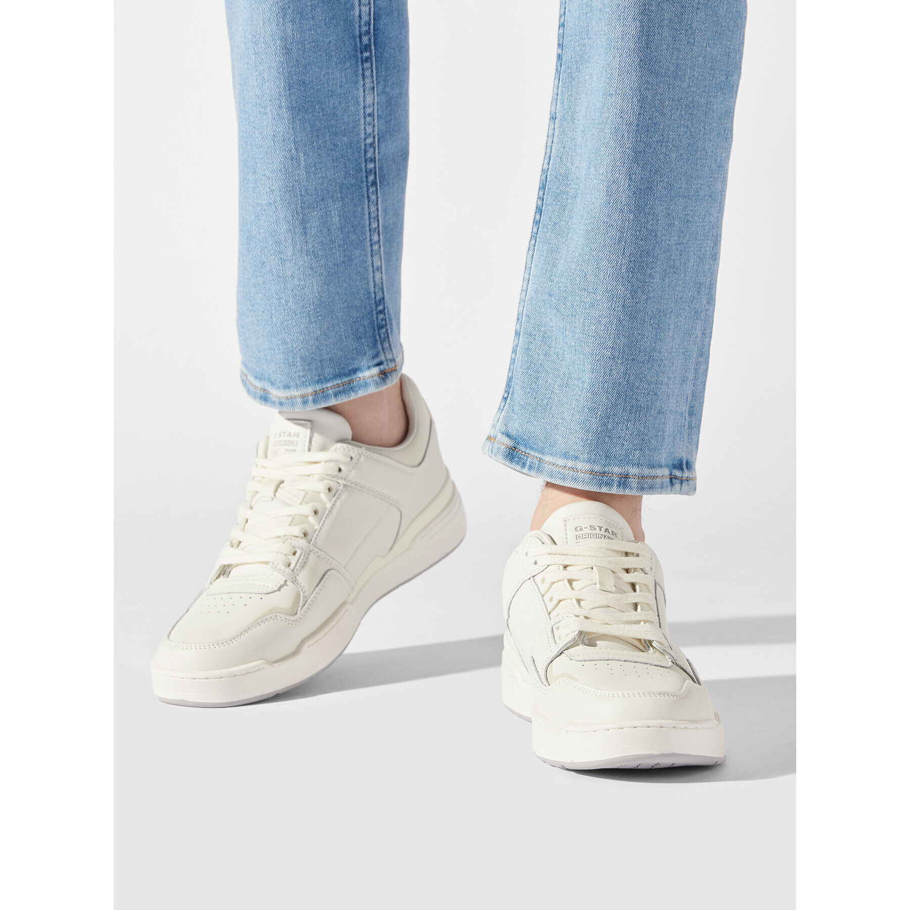 G-Star Raw Сникърси Attacc Bsc M 2212 40501 Бял - Pepit.bg
