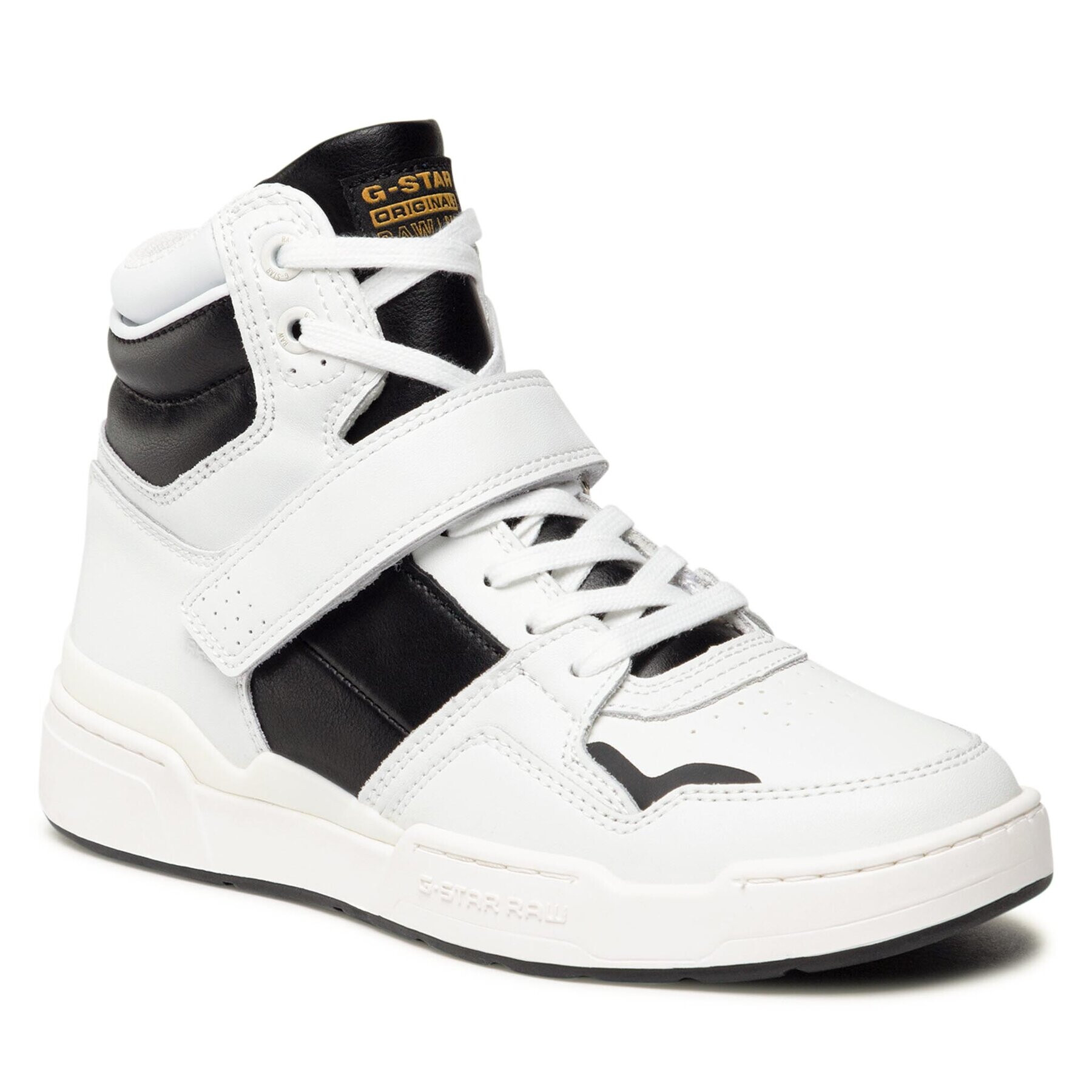 G-Star Raw Сникърси Attacc Mid Blk W 211 040709 Бял - Pepit.bg