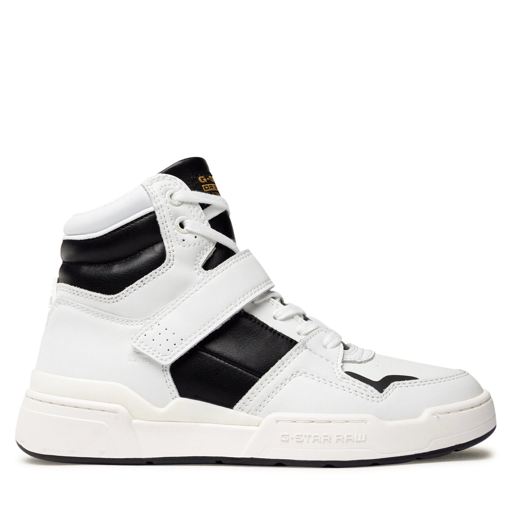 G-Star Raw Сникърси Attacc Mid Blk W 211 040709 Бял - Pepit.bg