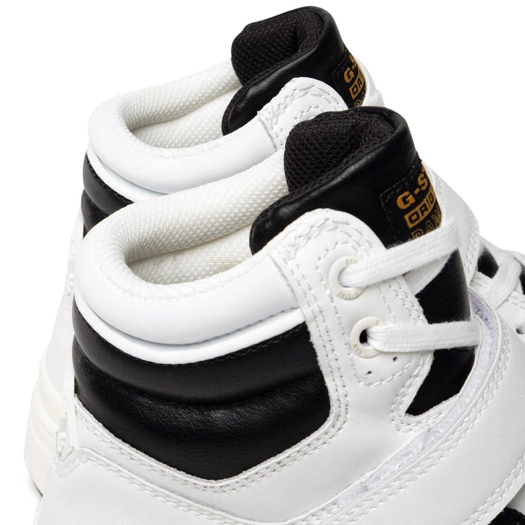 G-Star Raw Сникърси Attacc Mid Blk W 211 040709 Бял - Pepit.bg