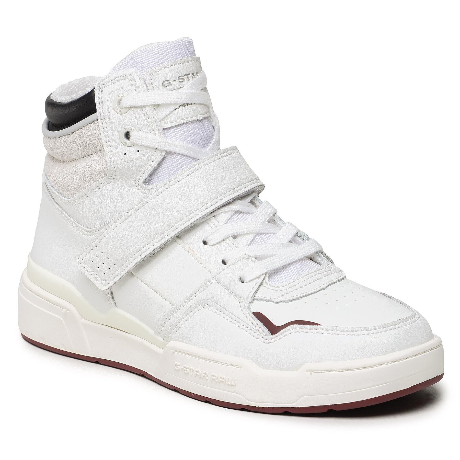 G-Star Raw Сникърси Attacc Mid Lea W 2211 40708 Бял - Pepit.bg