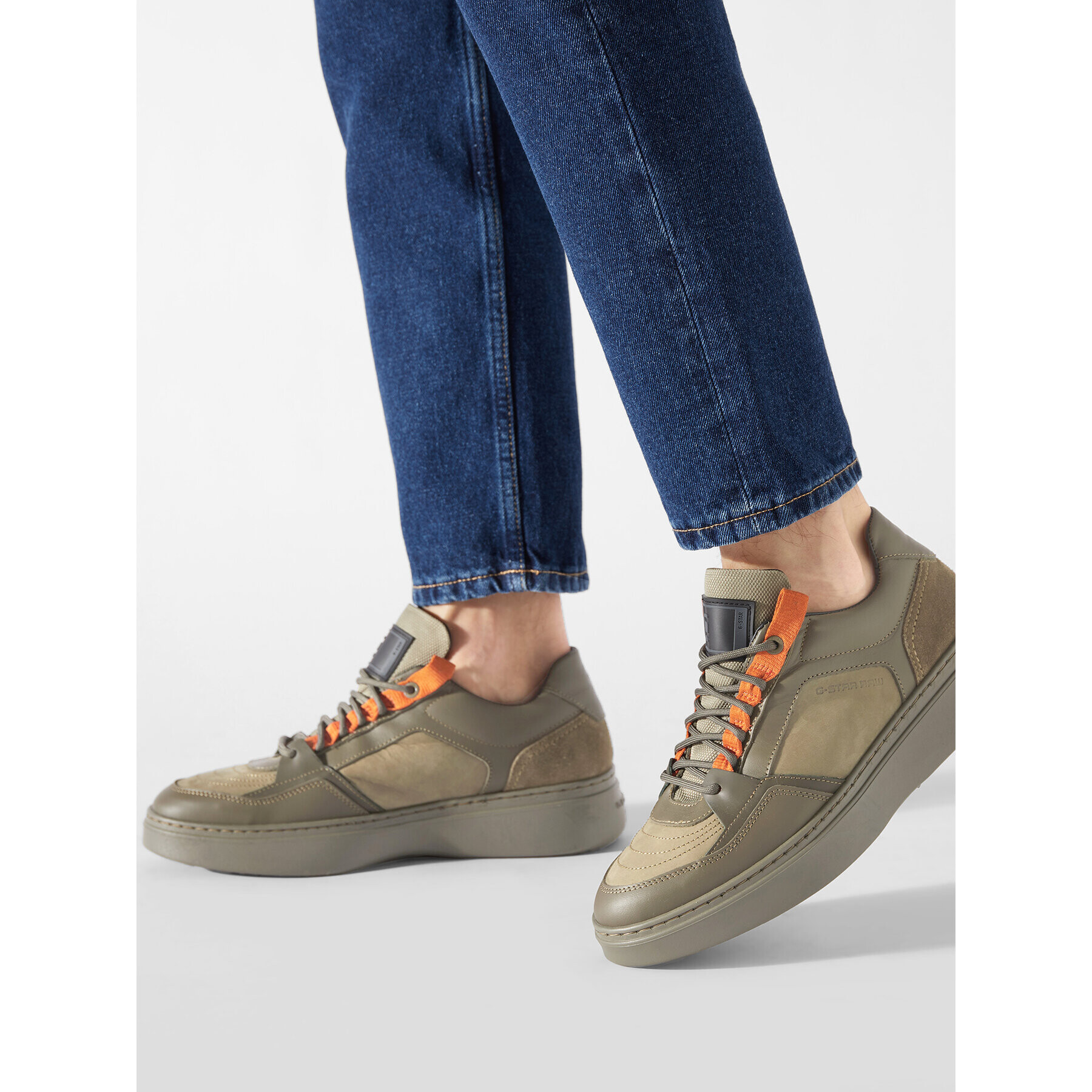 G-Star Raw Сникърси Lash Web Tnl W 2242 009515 Каки - Pepit.bg