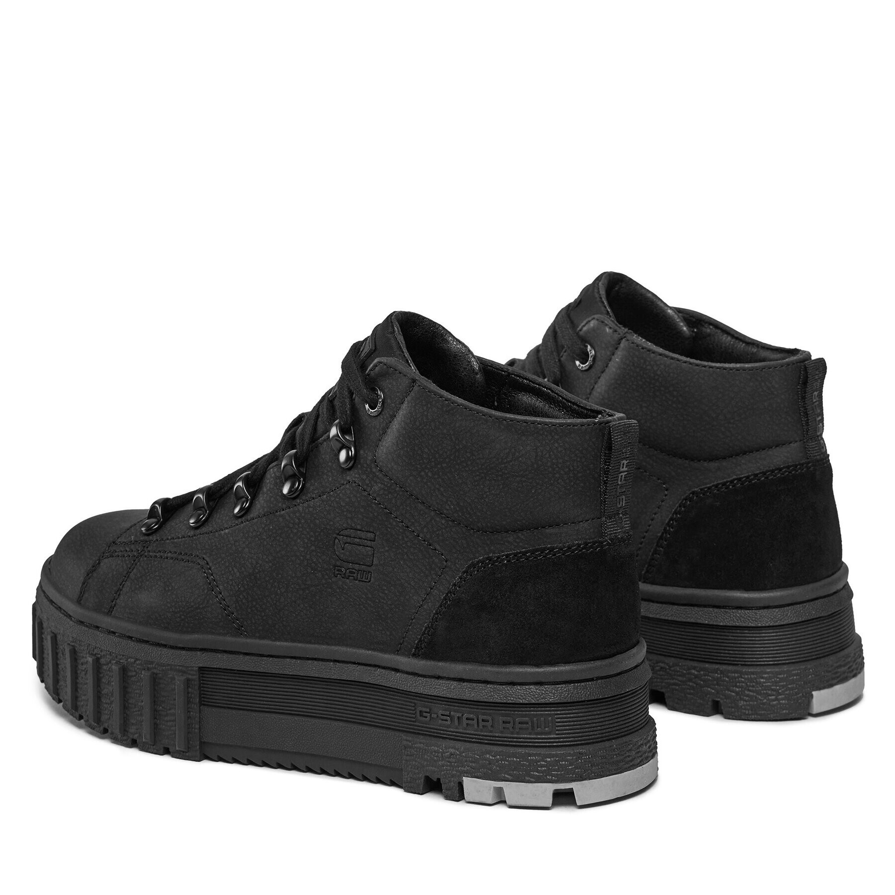 G-Star Raw Сникърси Lhana Mid Tmb Nub W 2341 055706 Черен - Pepit.bg