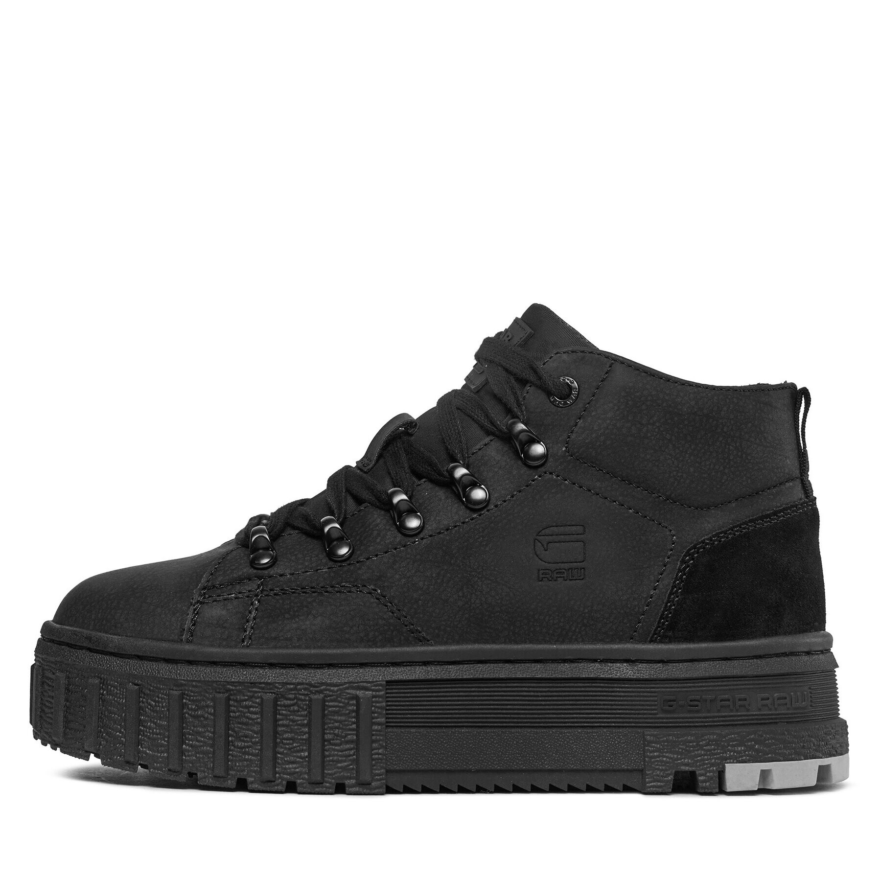 G-Star Raw Сникърси Lhana Mid Tmb Nub W 2341 055706 Черен - Pepit.bg