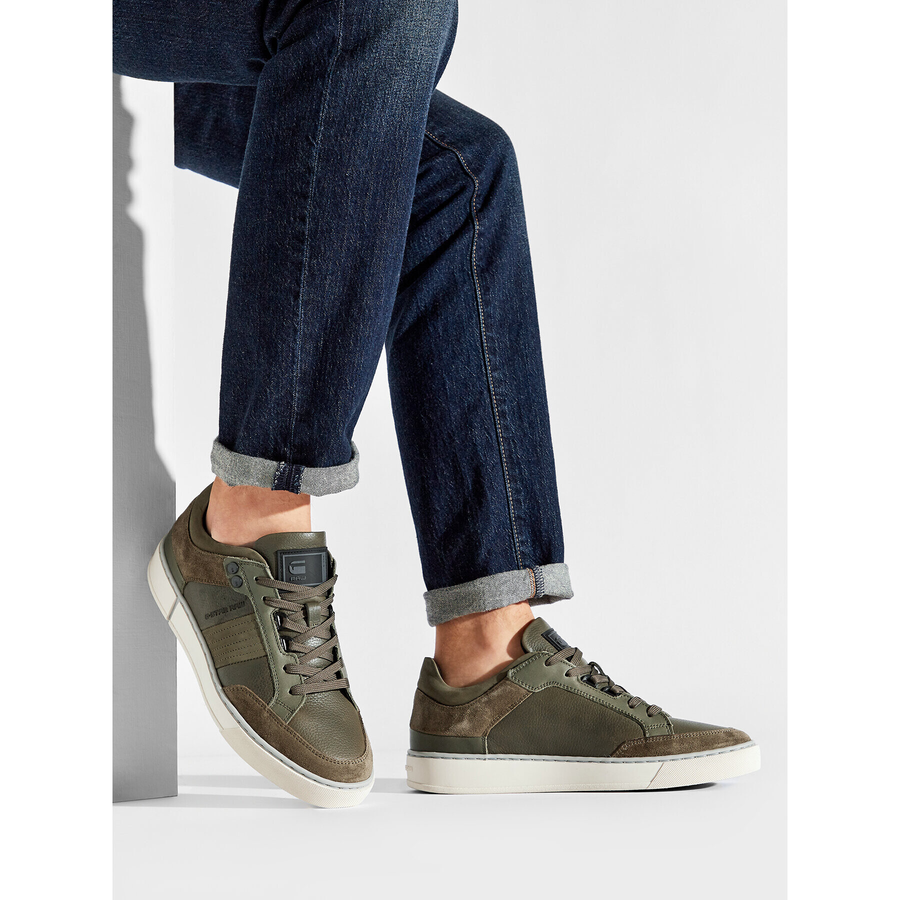 G-Star Raw Сникърси Ravond Bsc M 2142 005501 Зелен - Pepit.bg