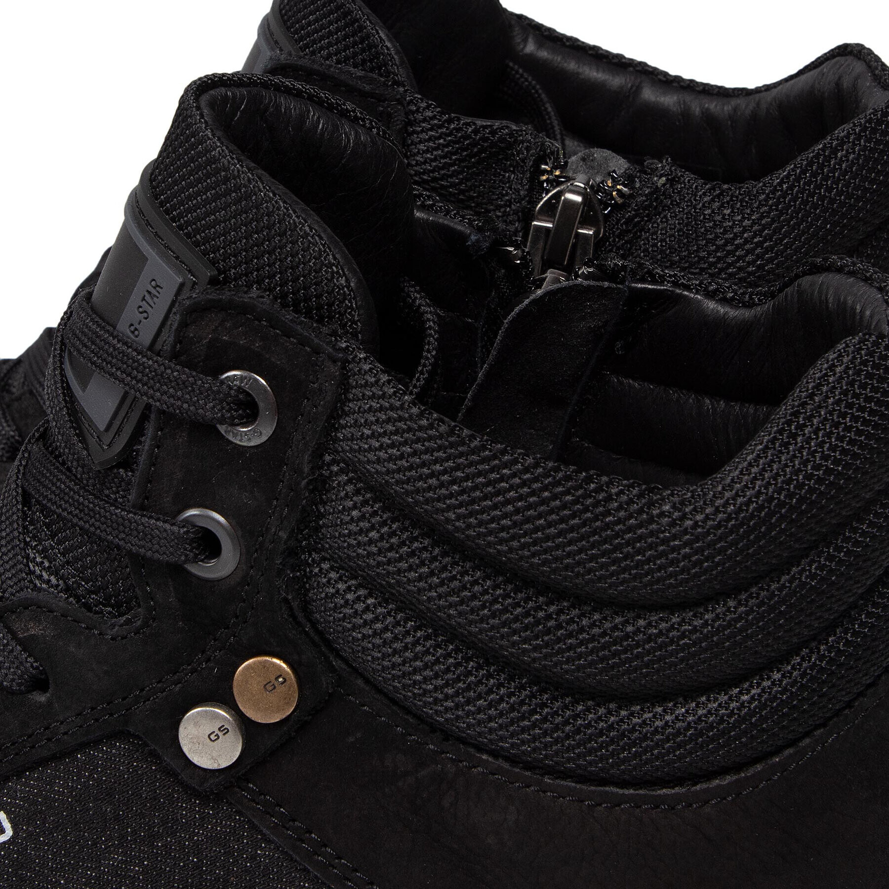 G-Star Raw Сникърси Ravond Mid Dnm 2142 005505 Черен - Pepit.bg
