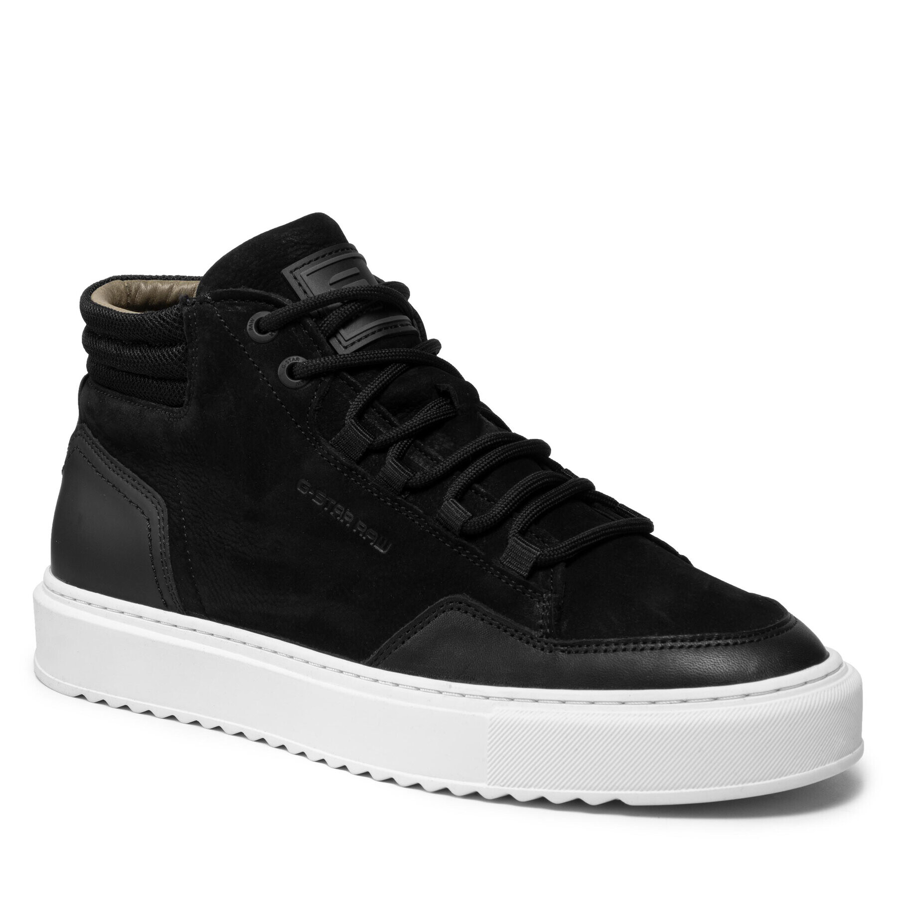 G-Star Raw Сникърси Resistor Mid Bsc M 2142 008701 Черен - Pepit.bg