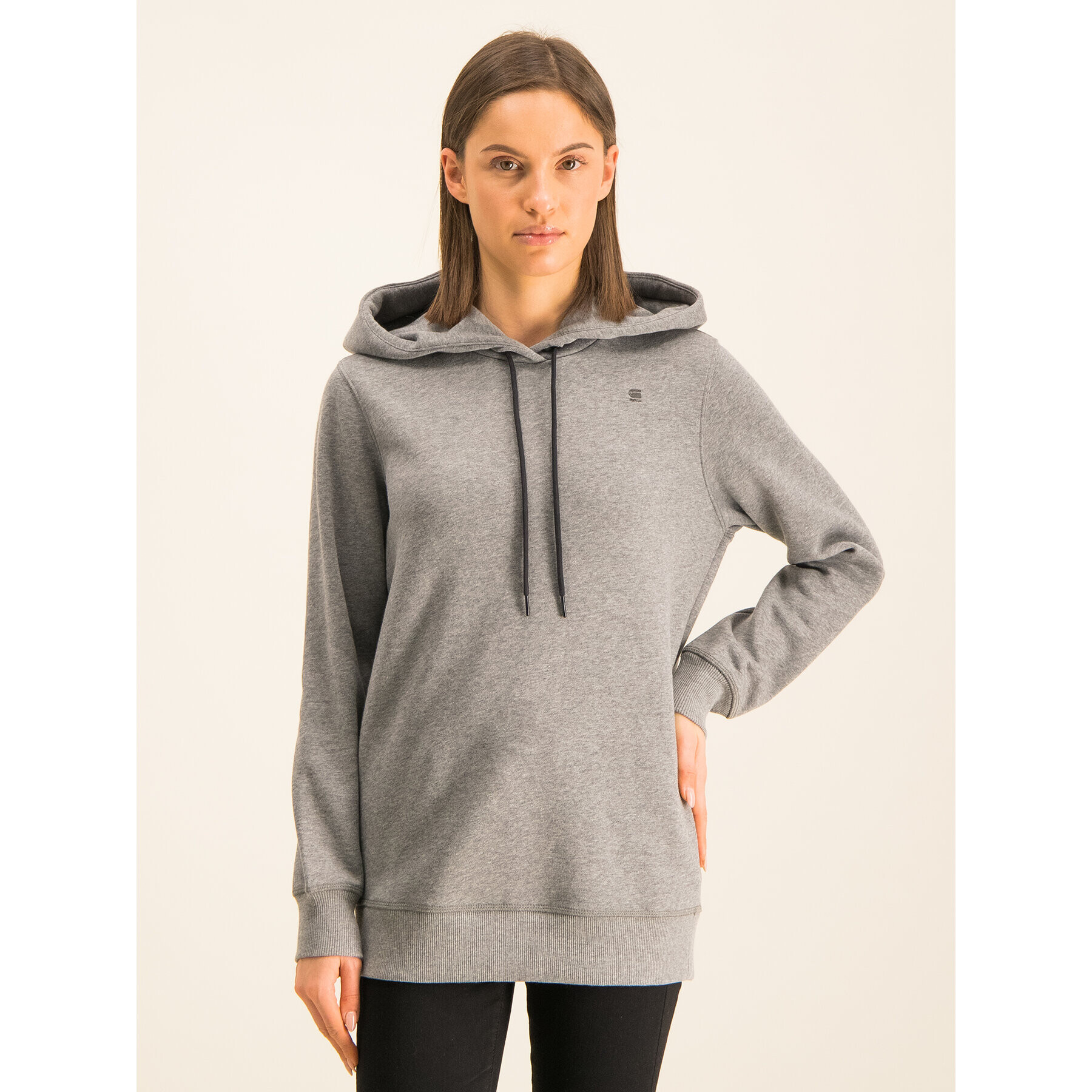 G-Star Raw Суитшърт Ashor Sweat D15686-A971-905 Сив Regular Fit - Pepit.bg