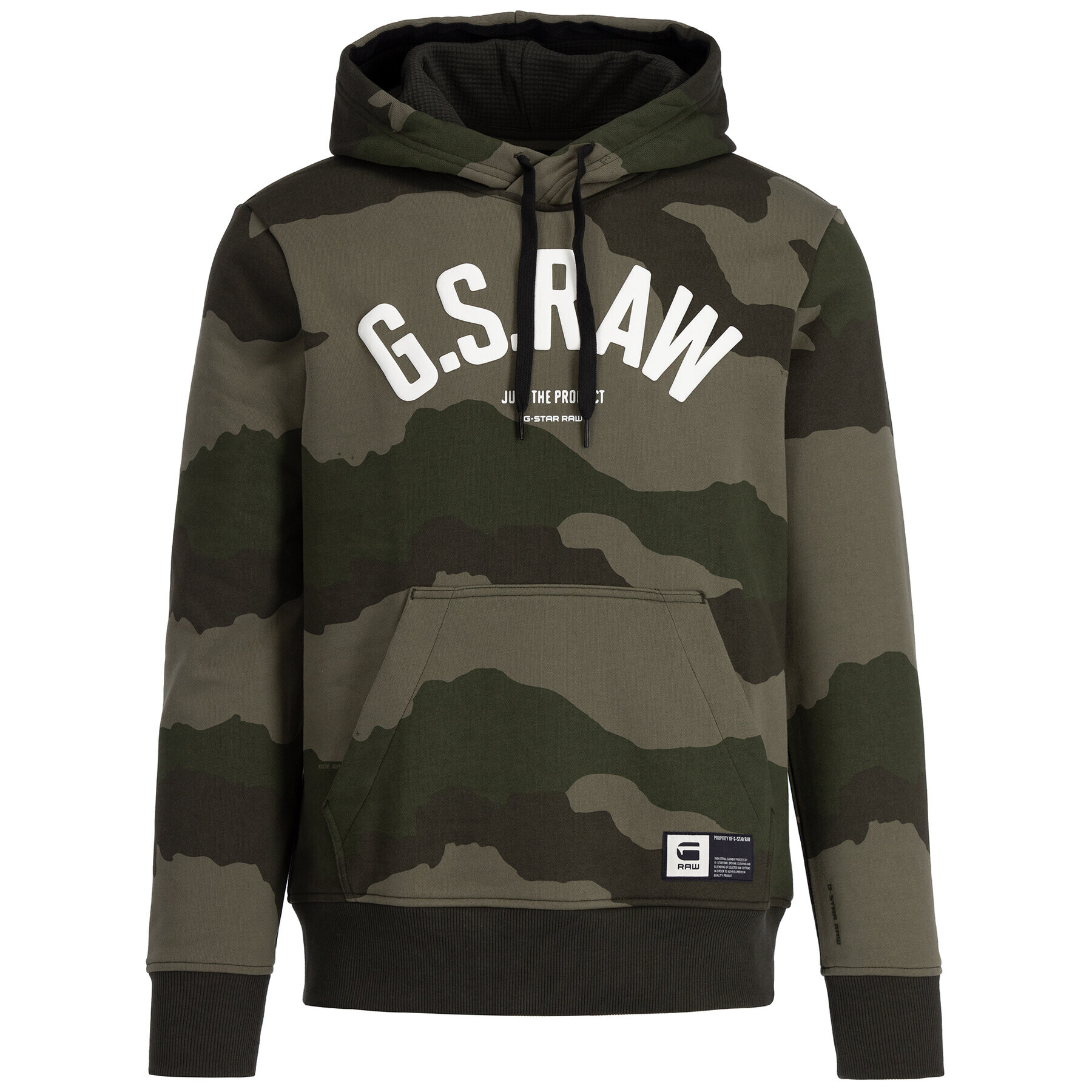 G-Star Raw Суитшърт D14731-B531-A695 Зелен Regular Fit - Pepit.bg